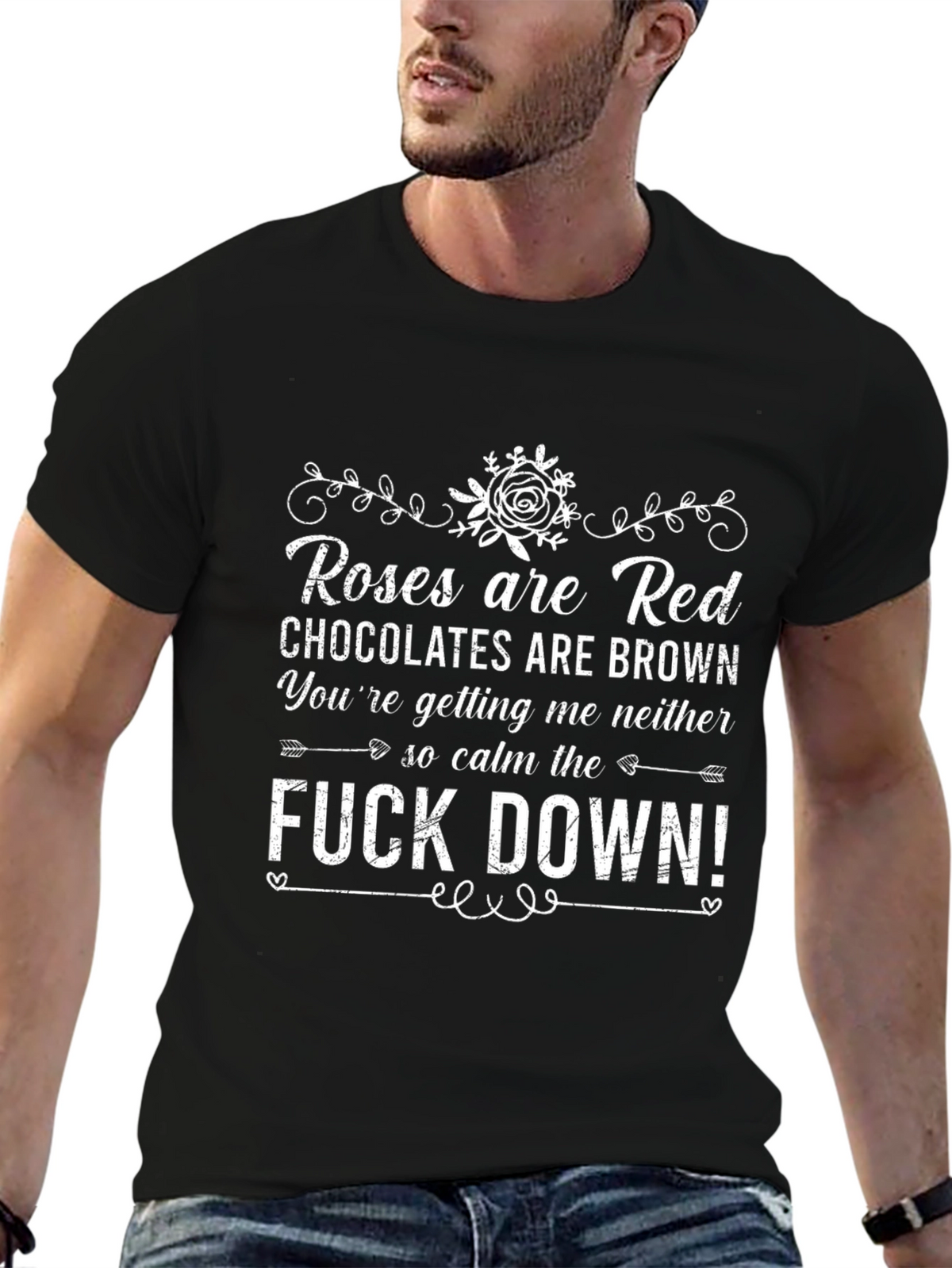 Roses Are Red T-Shirt - Funny Sarcastic Tee