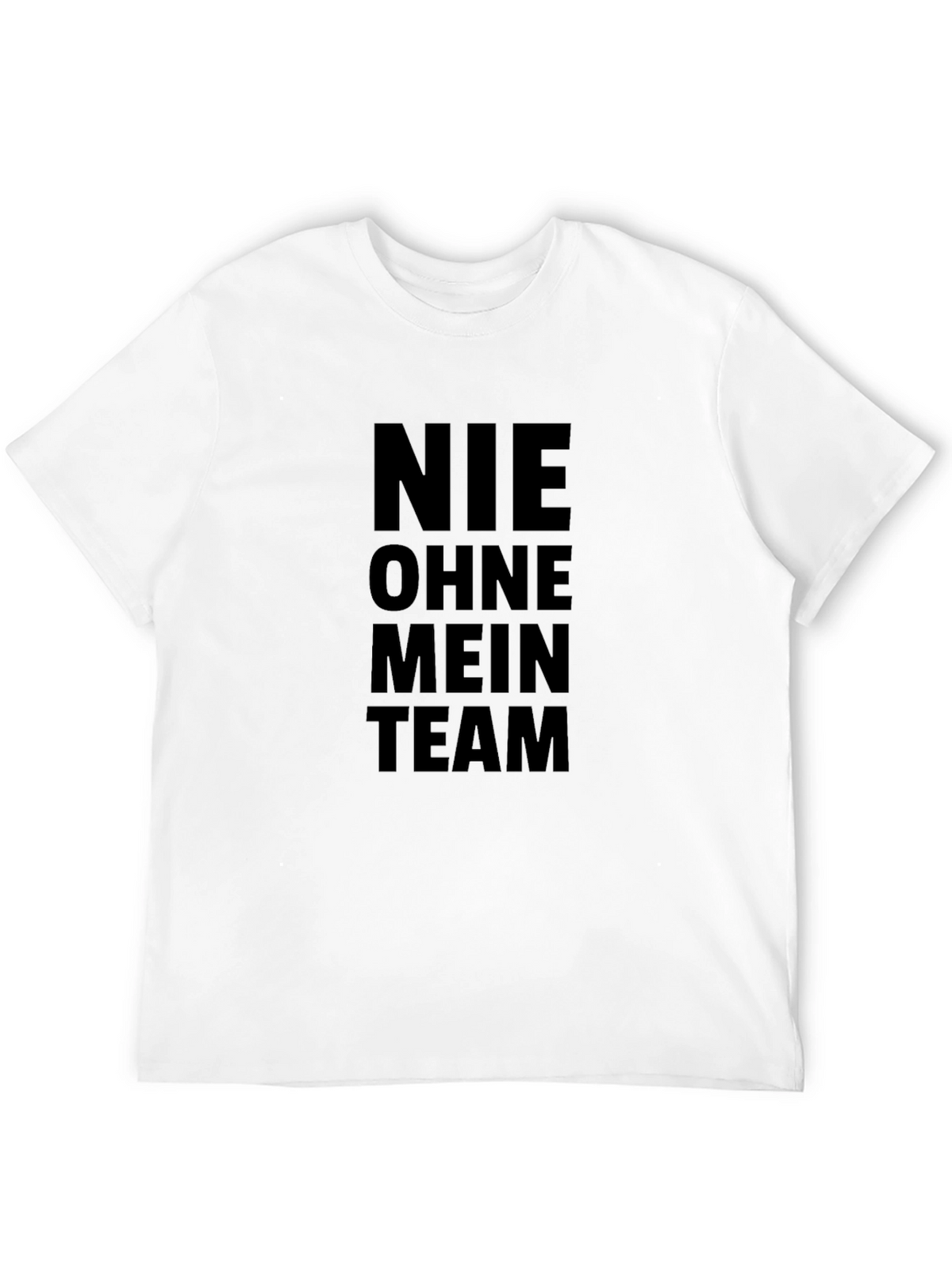 Nie Ohne Mein Team Black Graphic Tee