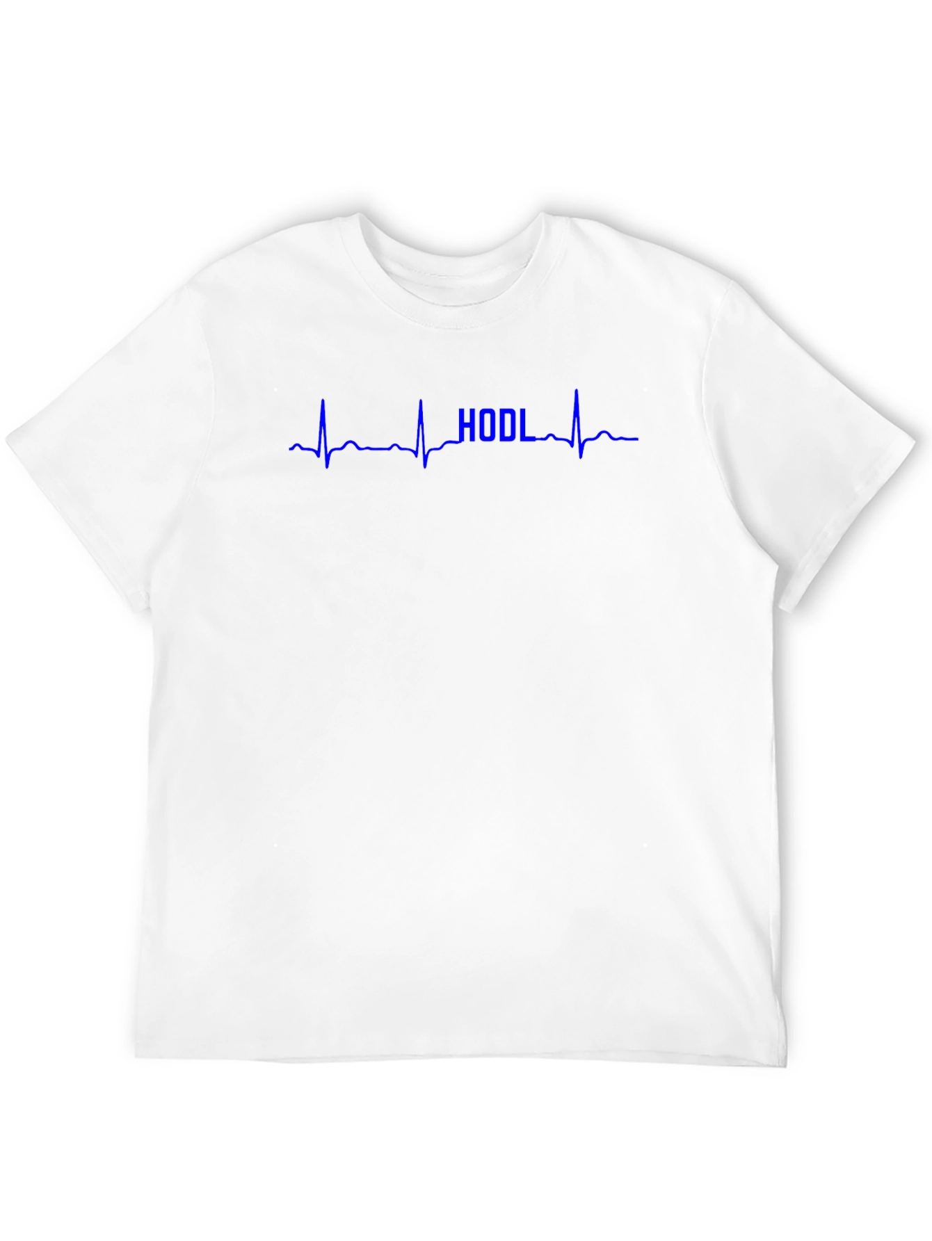 HODL Heartbeat T-Shirt - Crypto Investor Tee