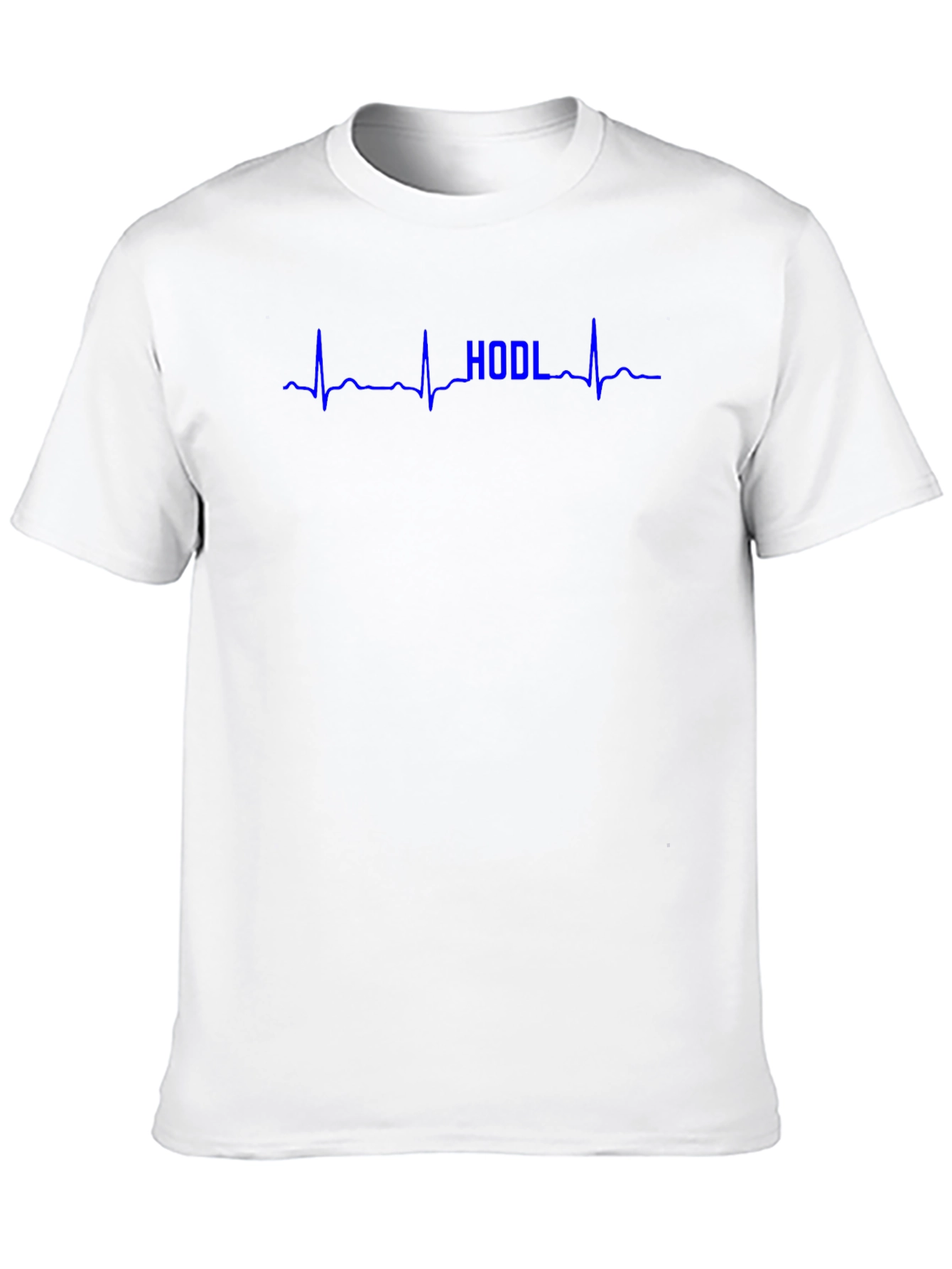 HODL Heartbeat T-Shirt - Crypto Investor Tee
