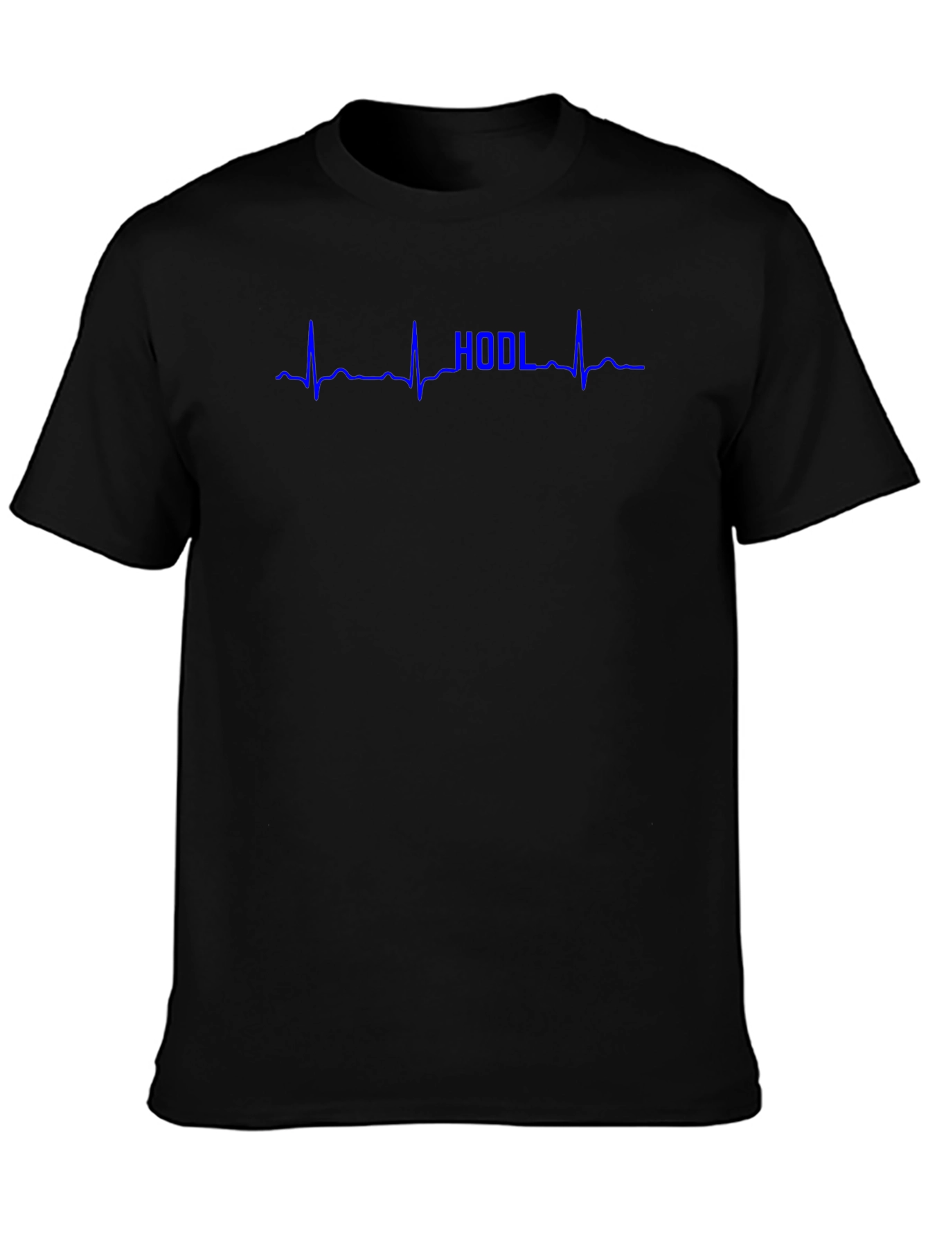 HODL Heartbeat T-Shirt - Crypto Investor Tee