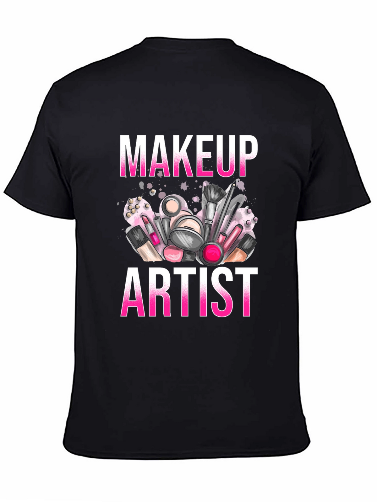 Makeup Artist T-Shirt - Cosmetic Design Tee