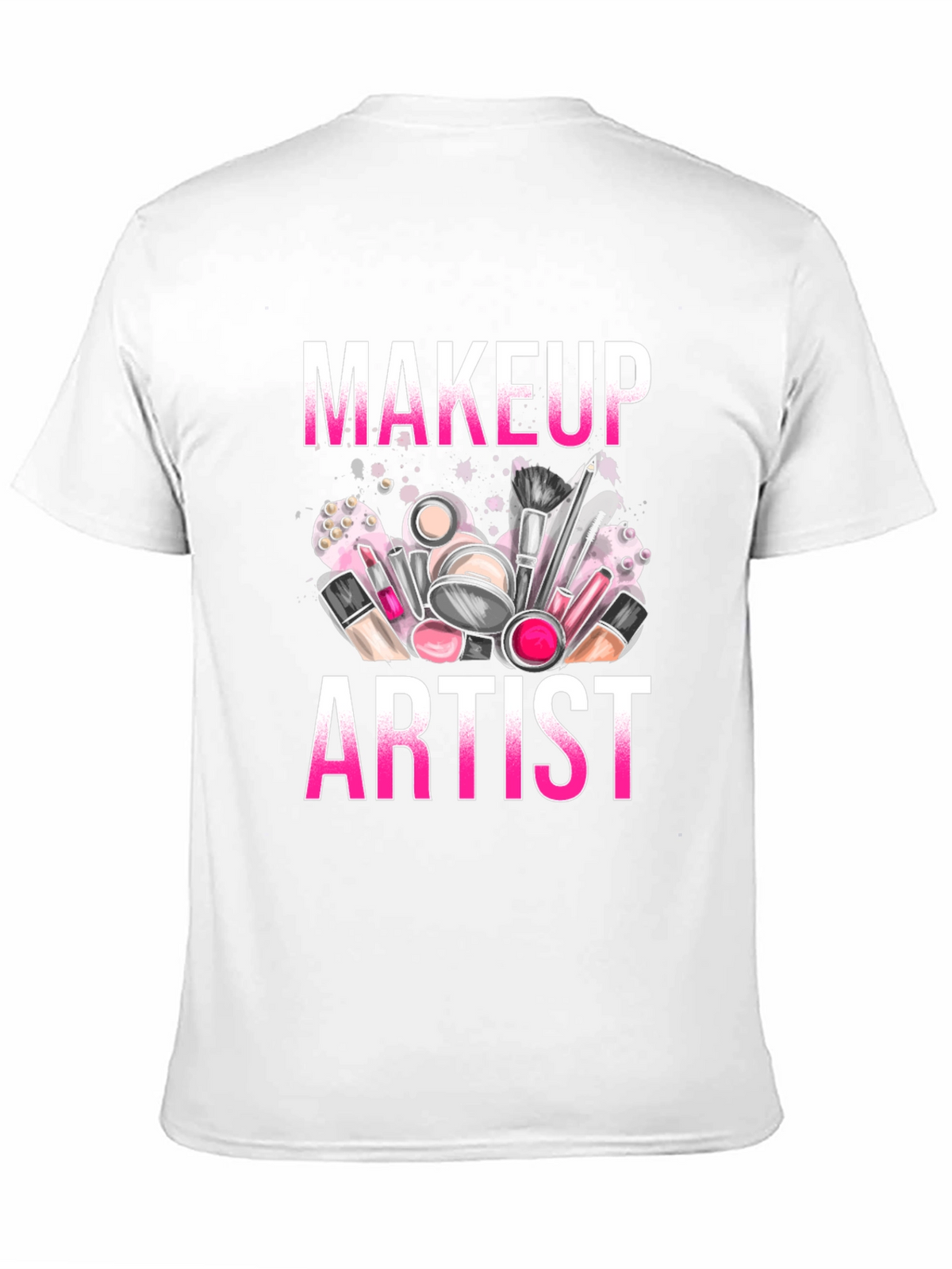 Makeup Artist T-Shirt - Cosmetic Design Tee