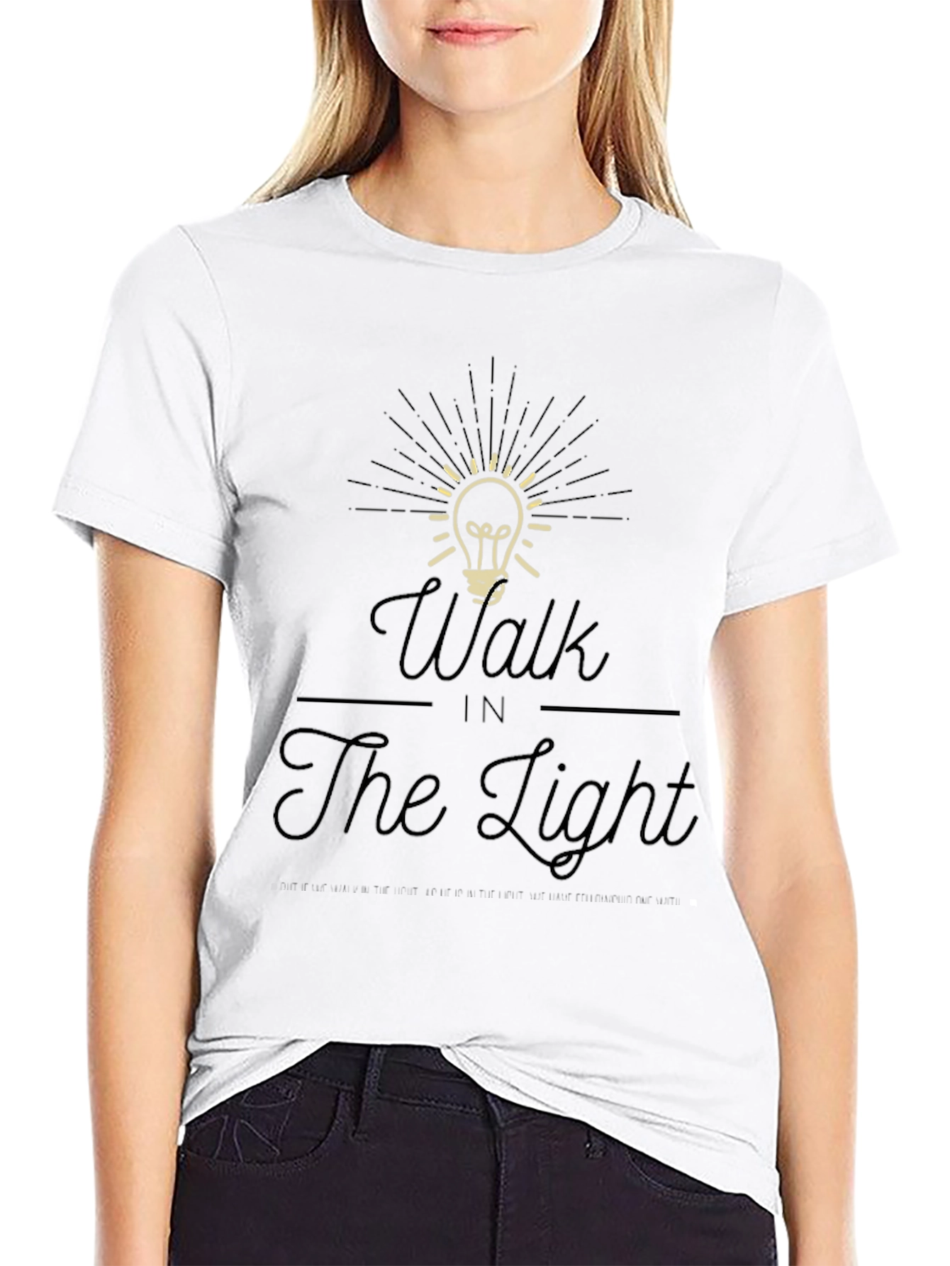 Walk In The Light Graphic T-Shirt