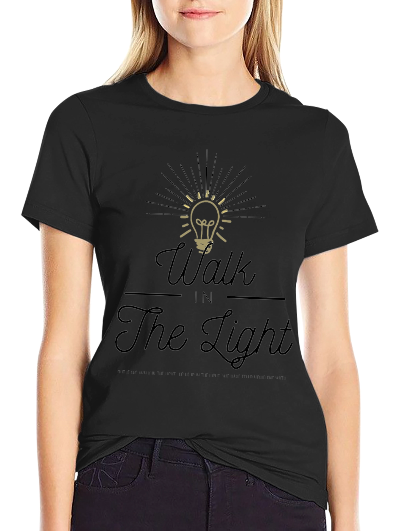 Walk In The Light Graphic T-Shirt