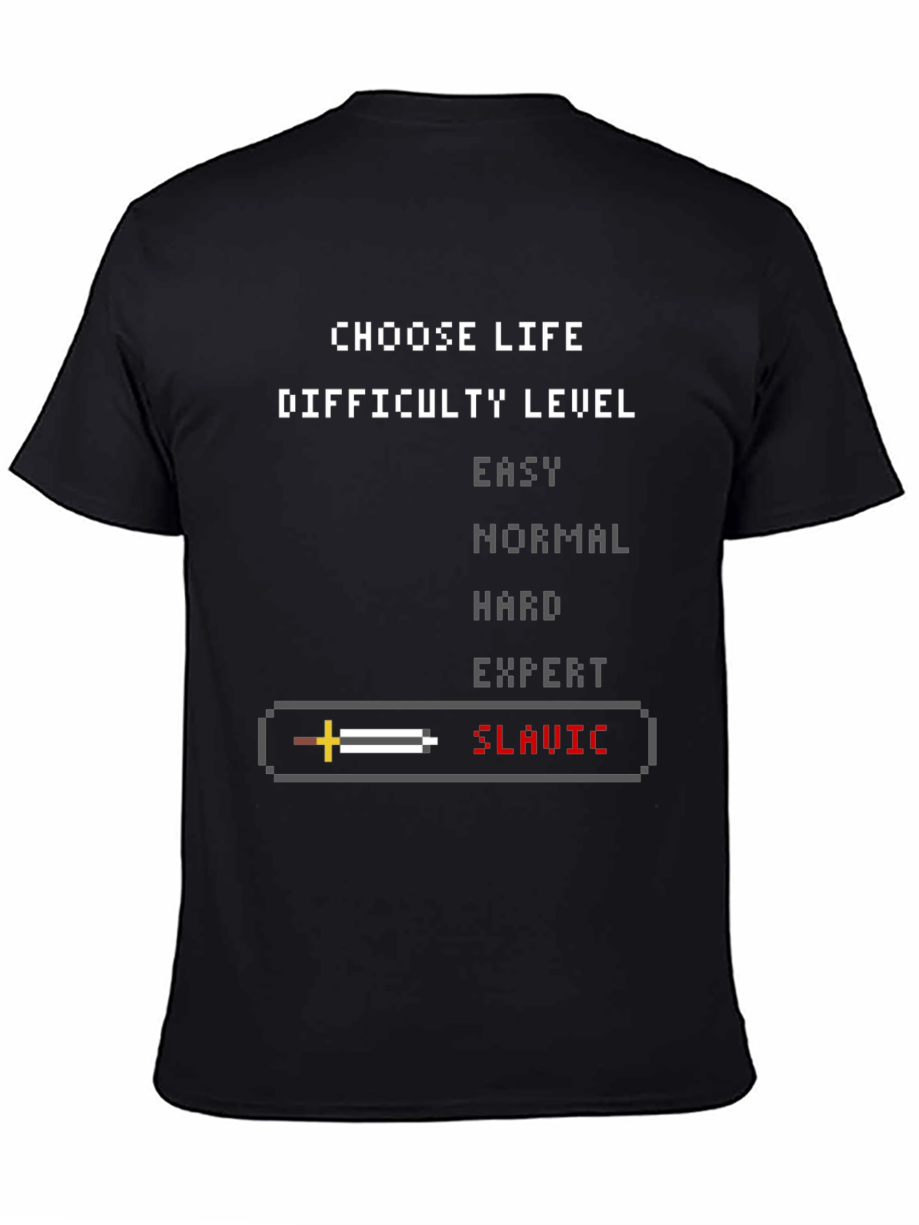 Slavic Difficulty Level Graphic Tee