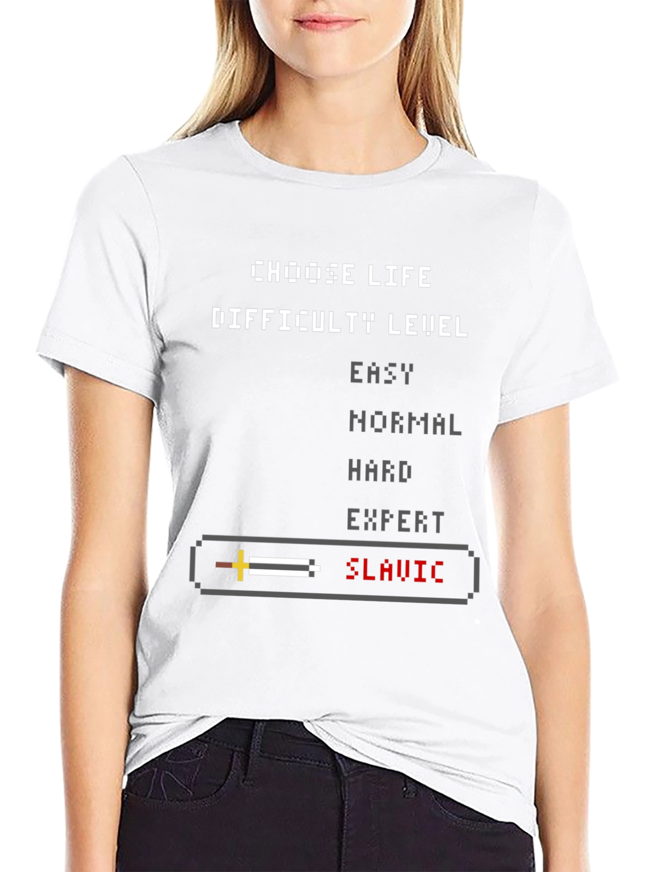 Slavic Difficulty Level Graphic Tee
