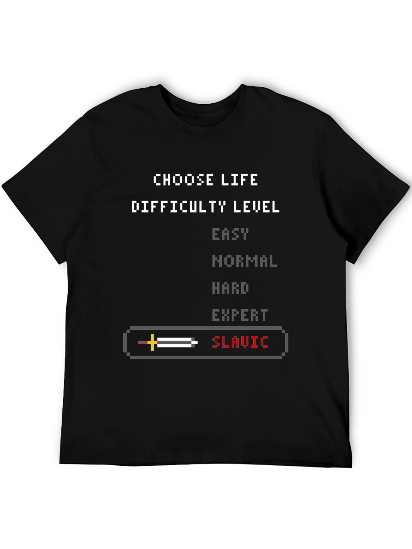 Slavic Difficulty Level Graphic Tee
