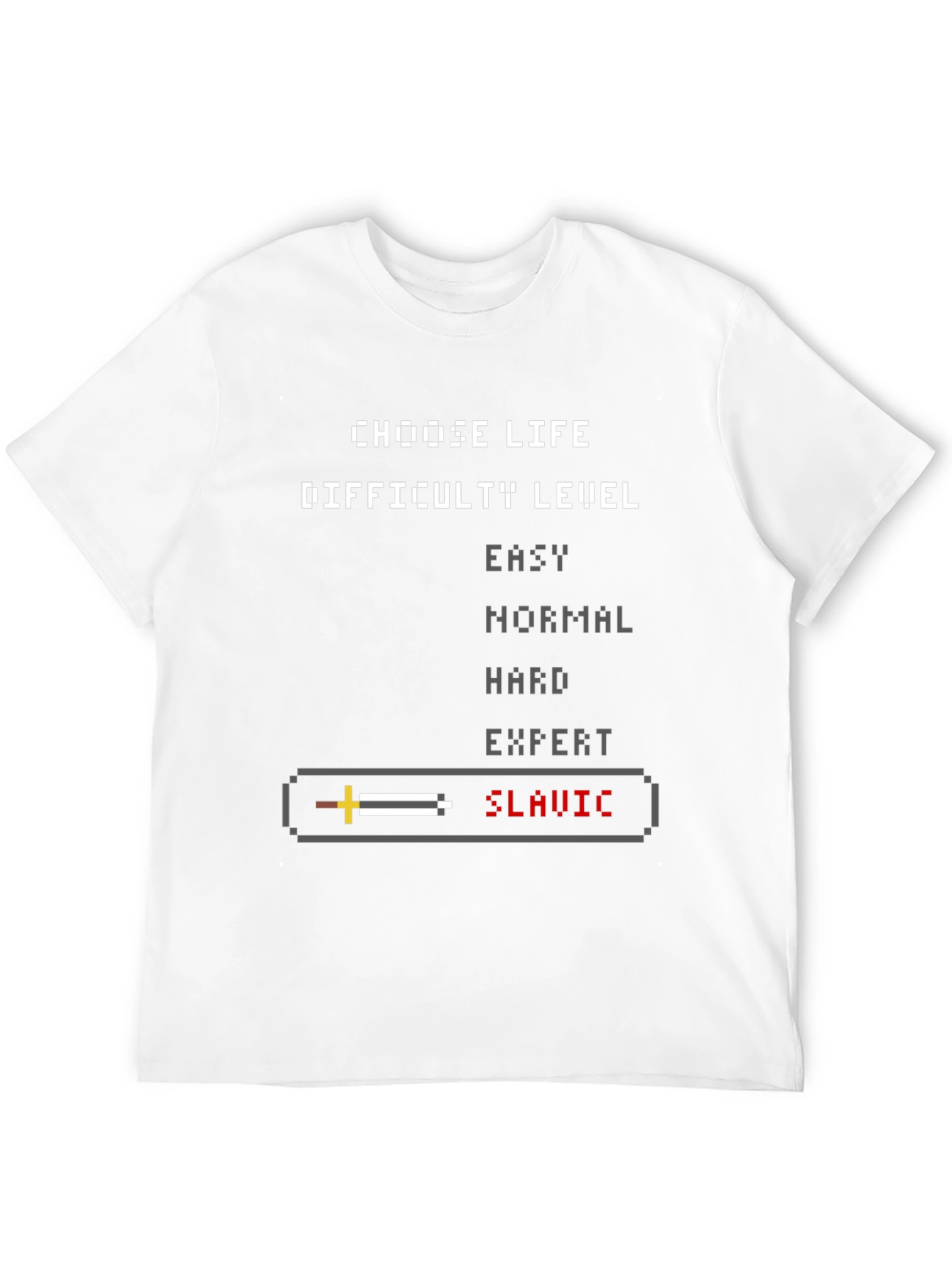 Slavic Difficulty Level Graphic Tee