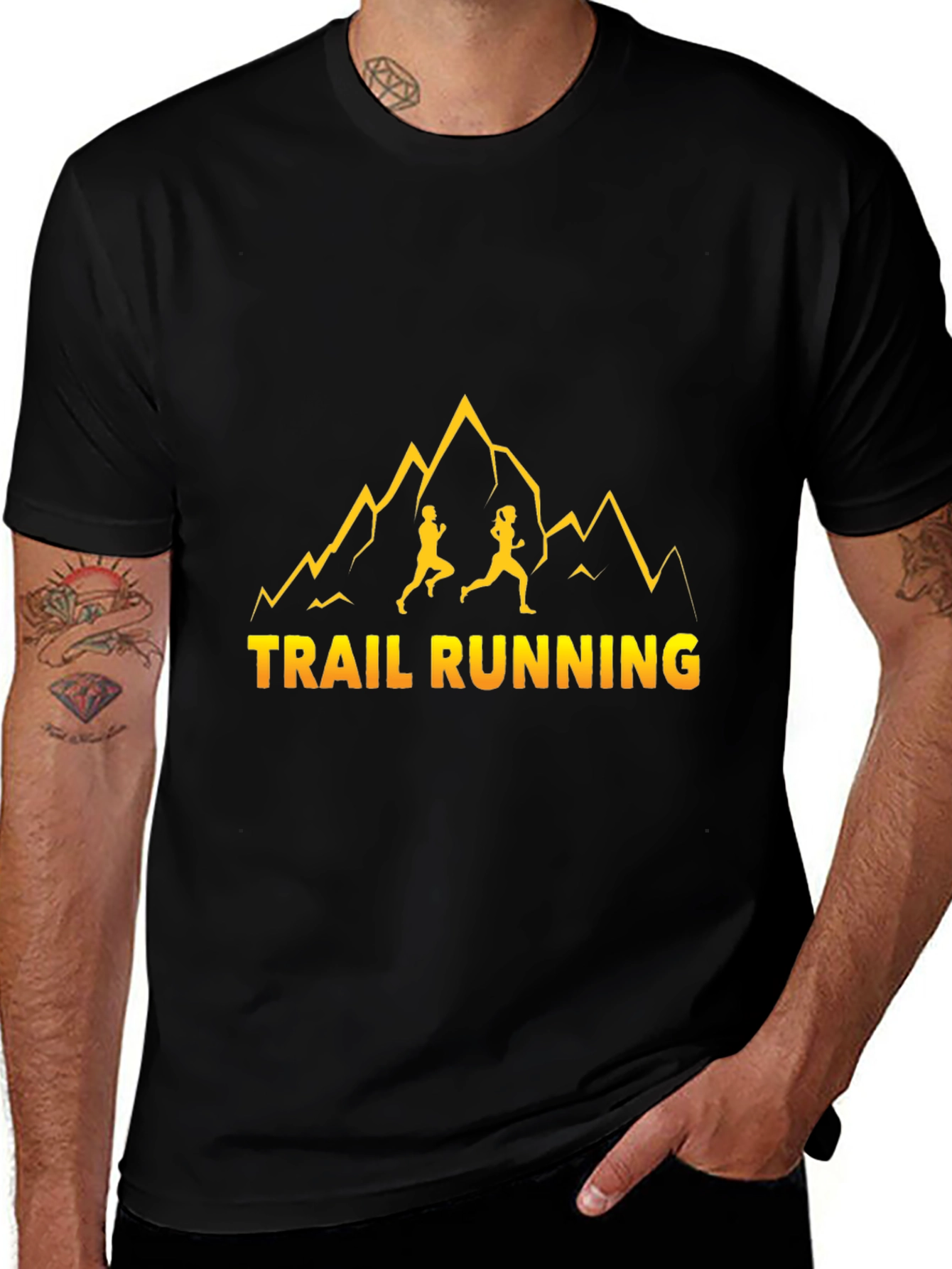 Trail Running Graphic T-Shirt