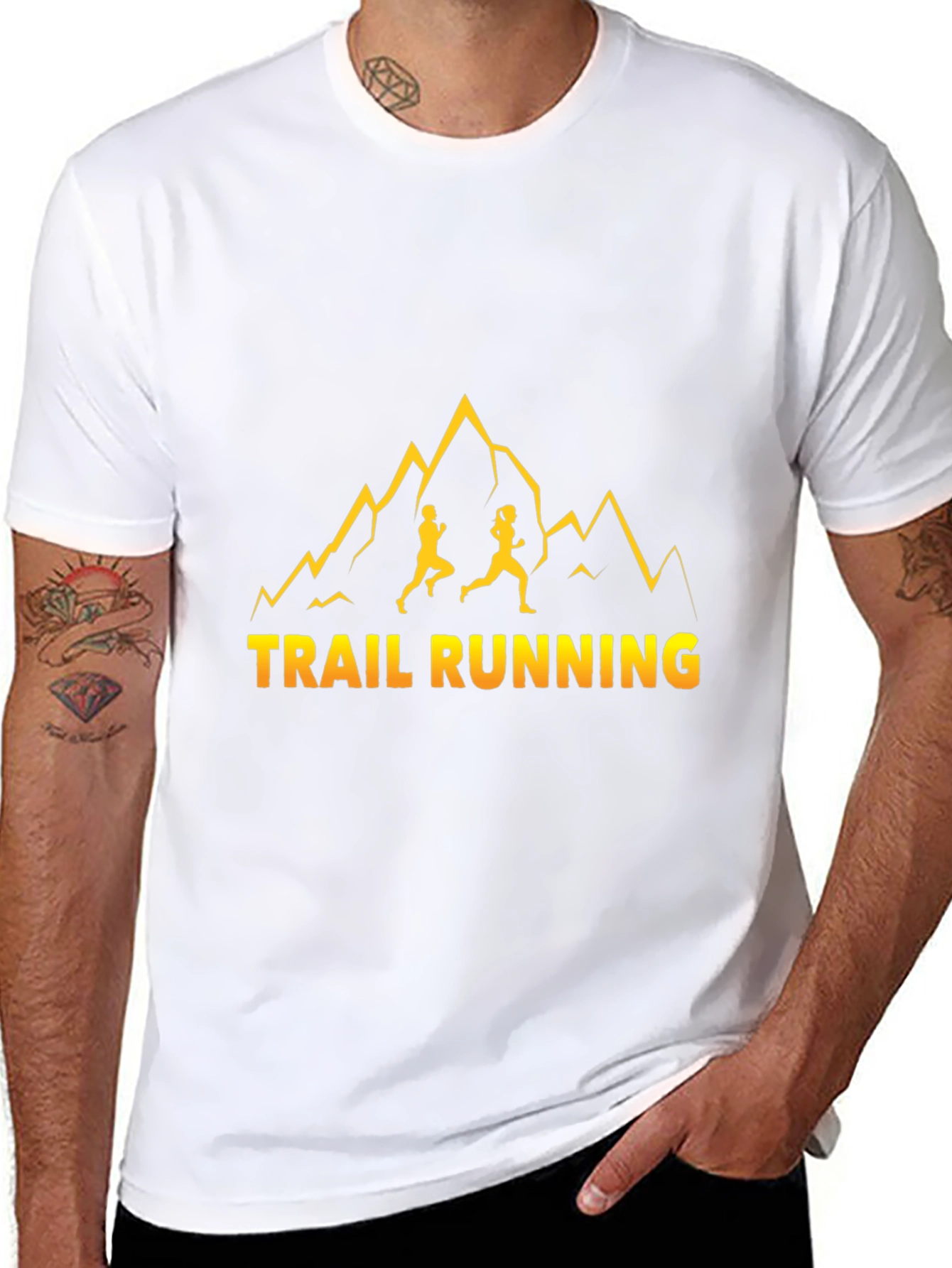 Trail Running Graphic T-Shirt