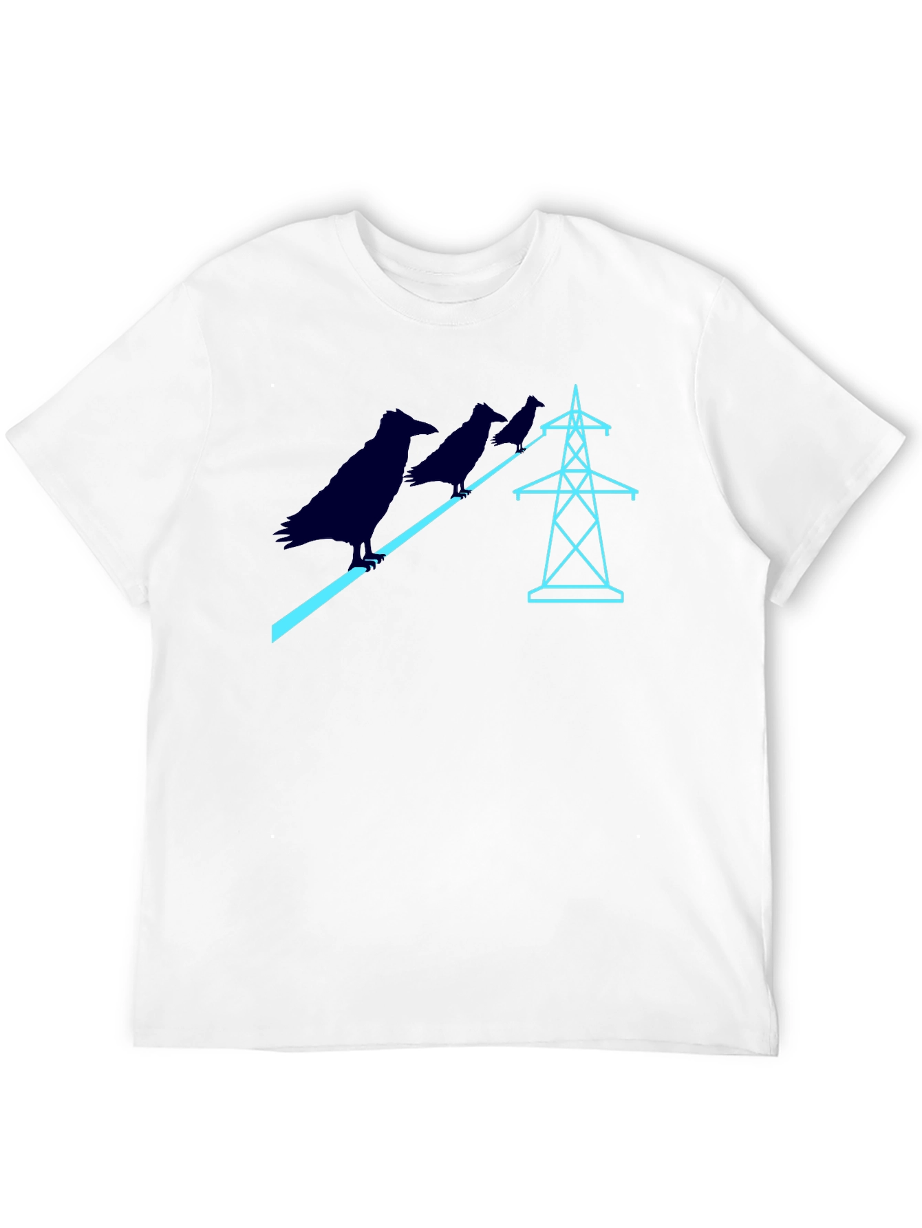 Raven Power Line Graphic Tee