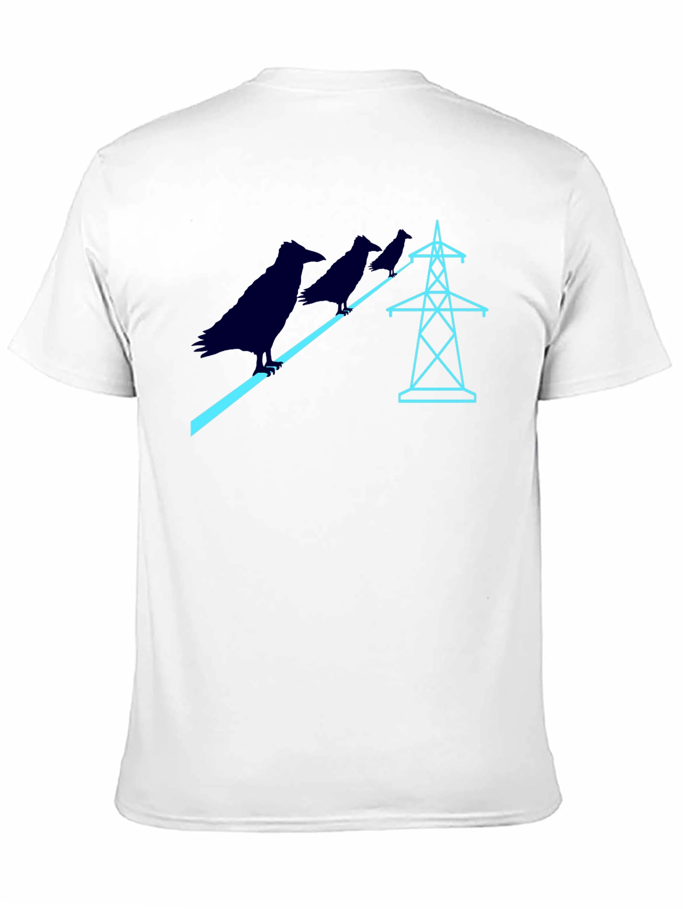 Raven Power Line Graphic Tee