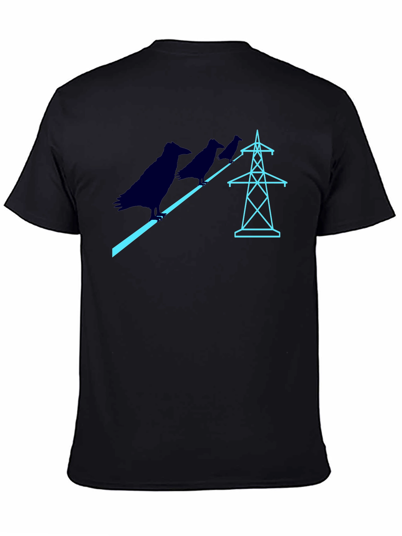 Raven Power Line Graphic Tee