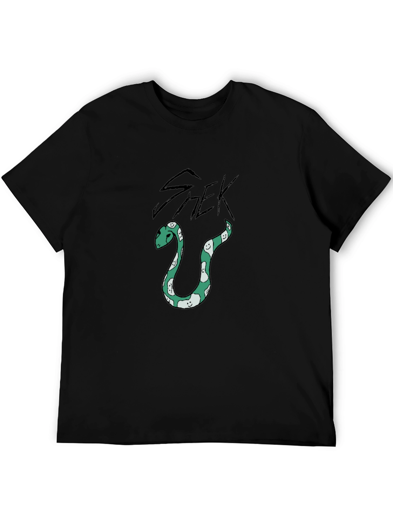 Shek Snake Graphic Black Tee