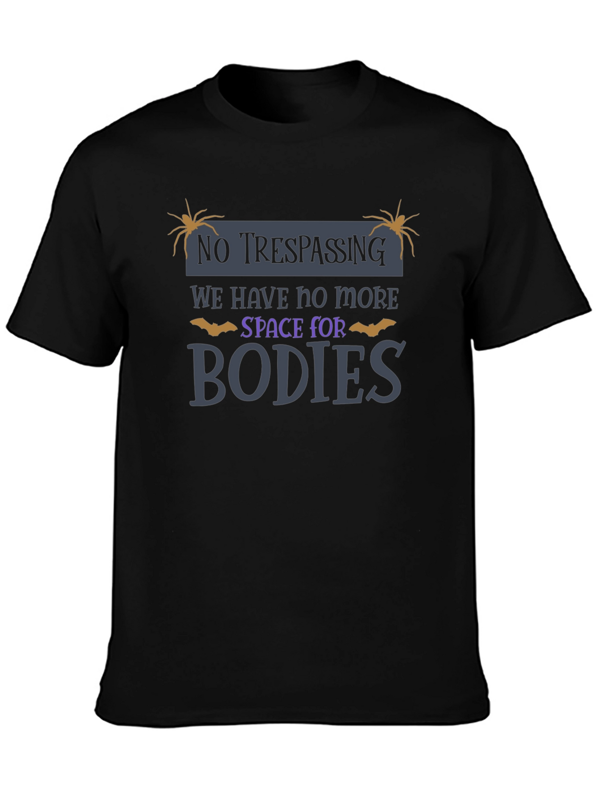 No Trespassing Halloween T-Shirt