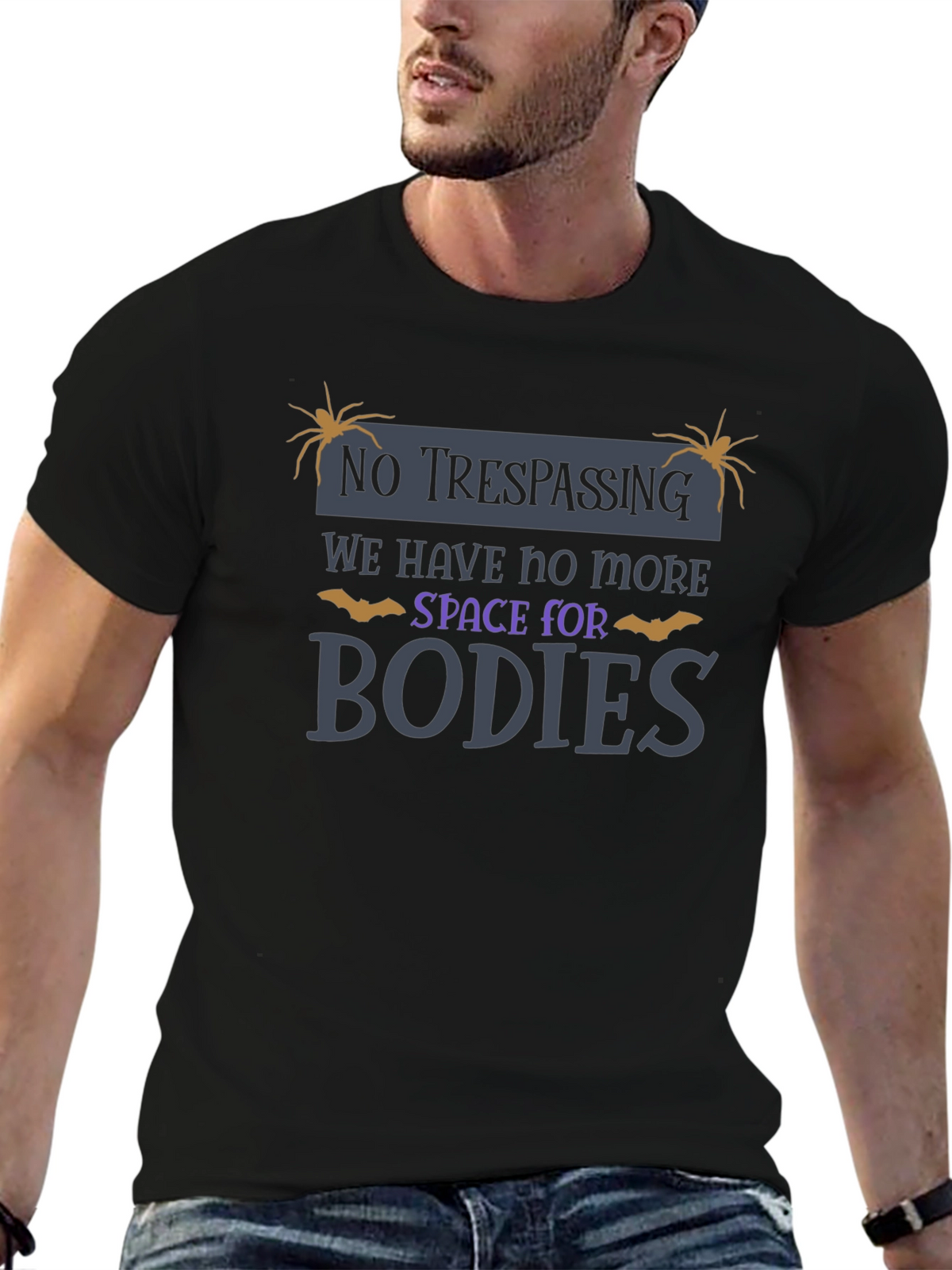 No Trespassing Halloween T-Shirt