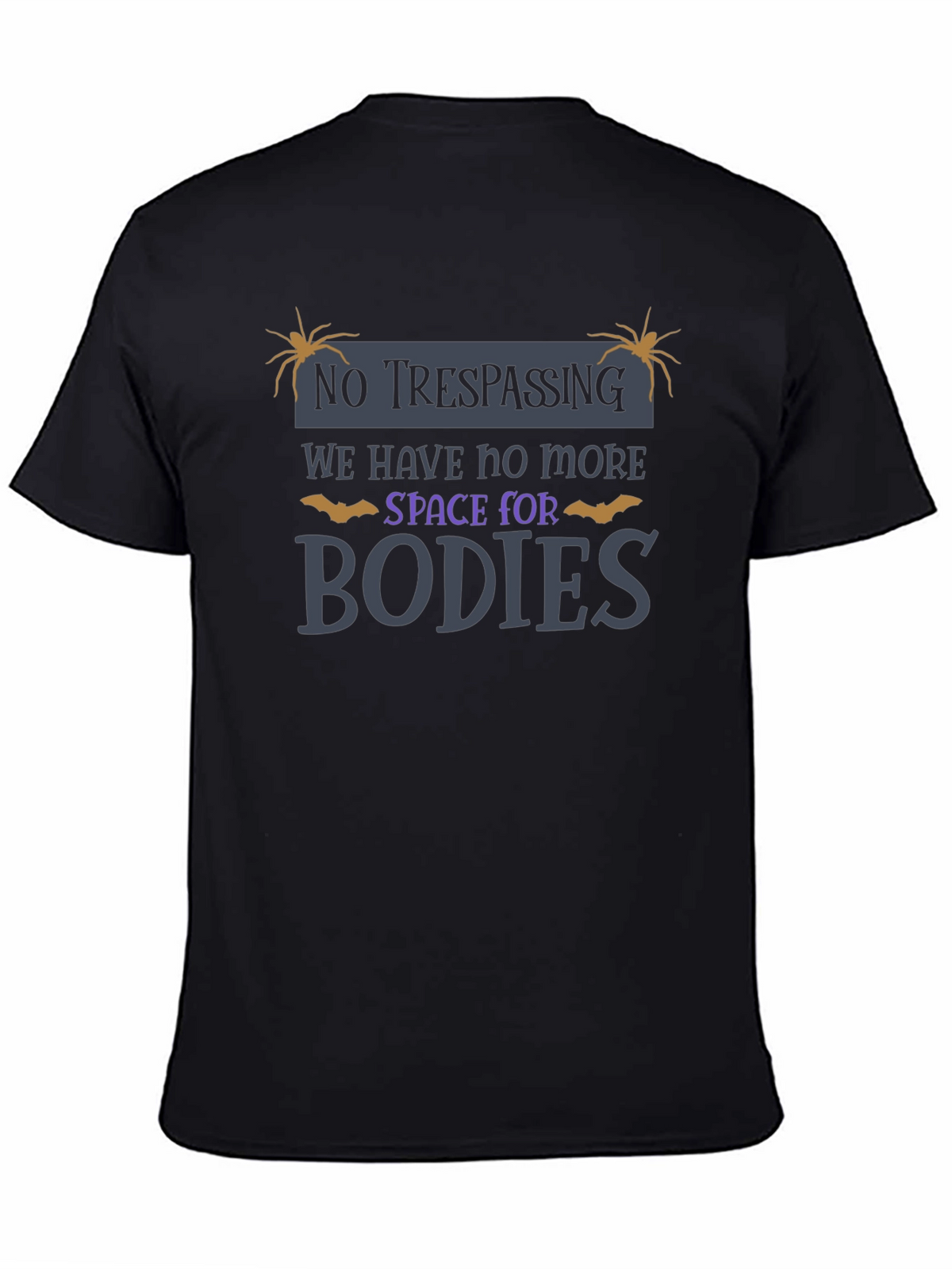 No Trespassing Halloween T-Shirt