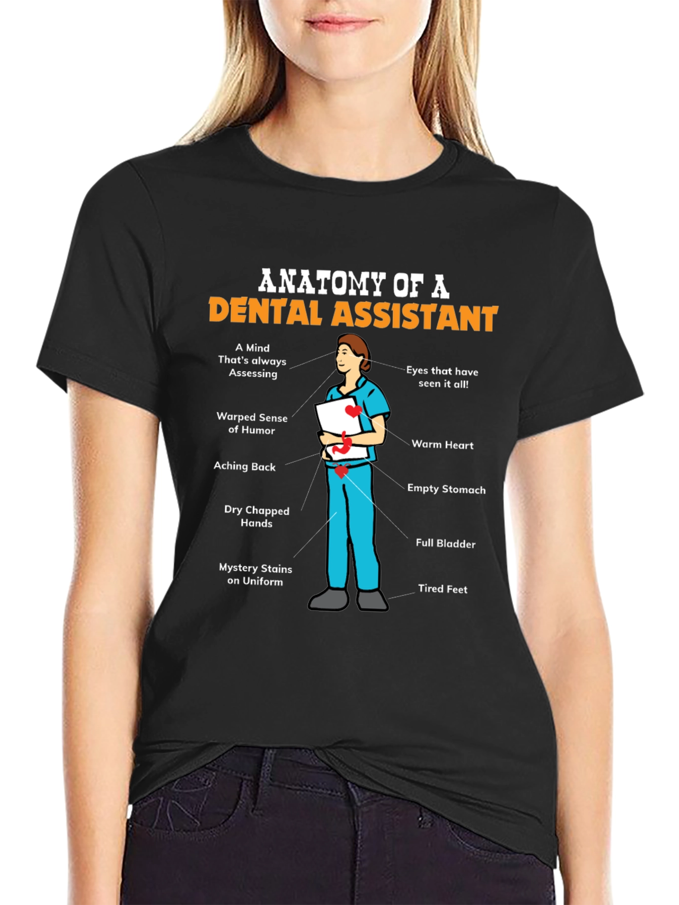 Anatomy of a Dental Assistant T-Shirt