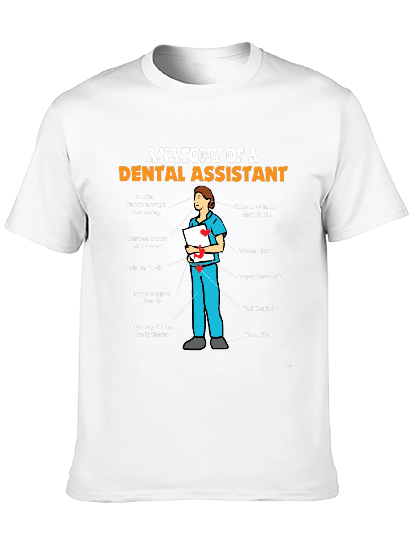 Anatomy of a Dental Assistant T-Shirt