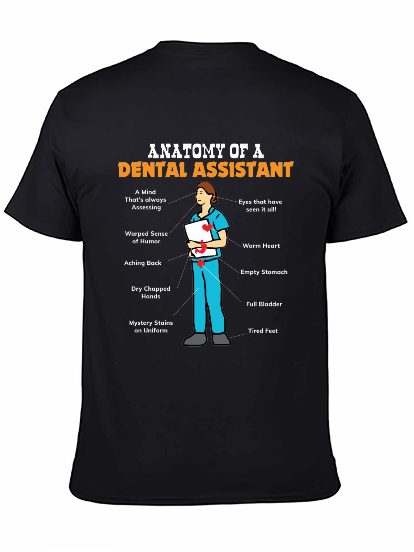 Anatomy of a Dental Assistant T-Shirt