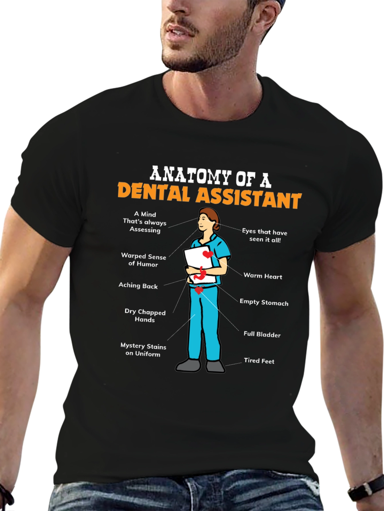 Anatomy of a Dental Assistant T-Shirt