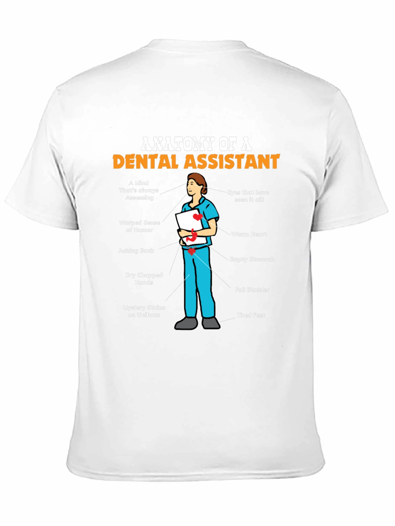 Anatomy of a Dental Assistant T-Shirt