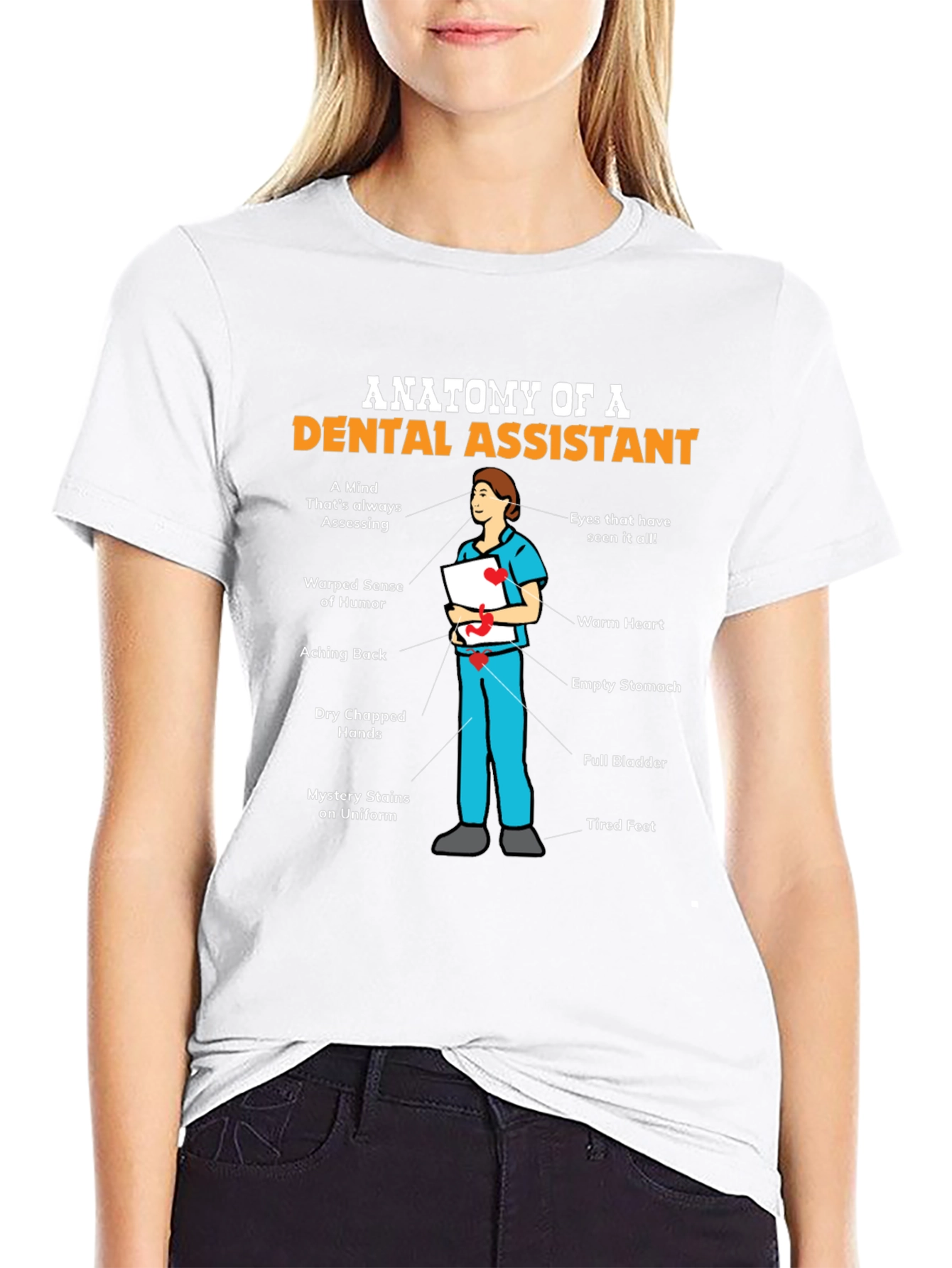 Anatomy of a Dental Assistant T-Shirt