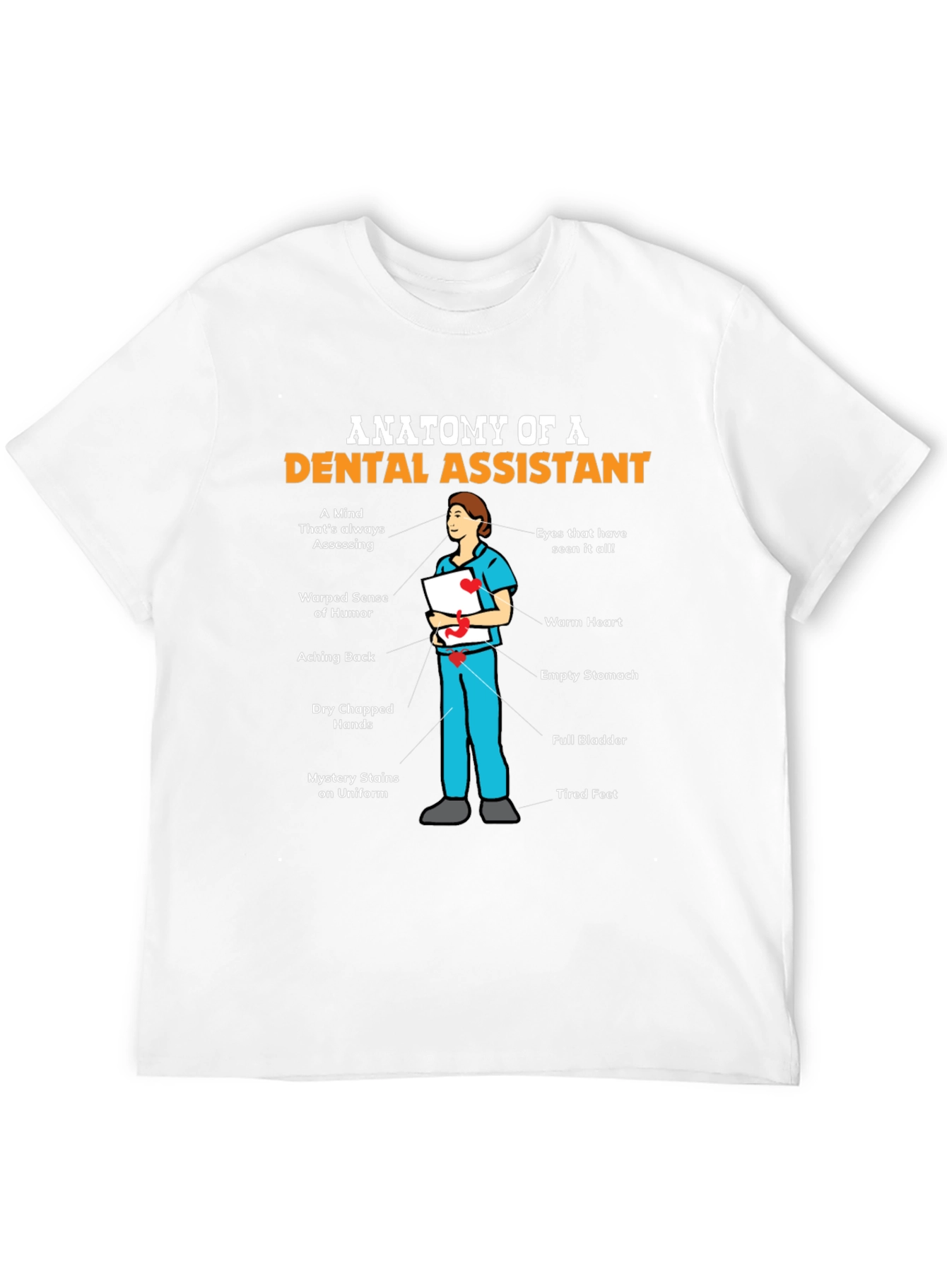 Anatomy of a Dental Assistant T-Shirt