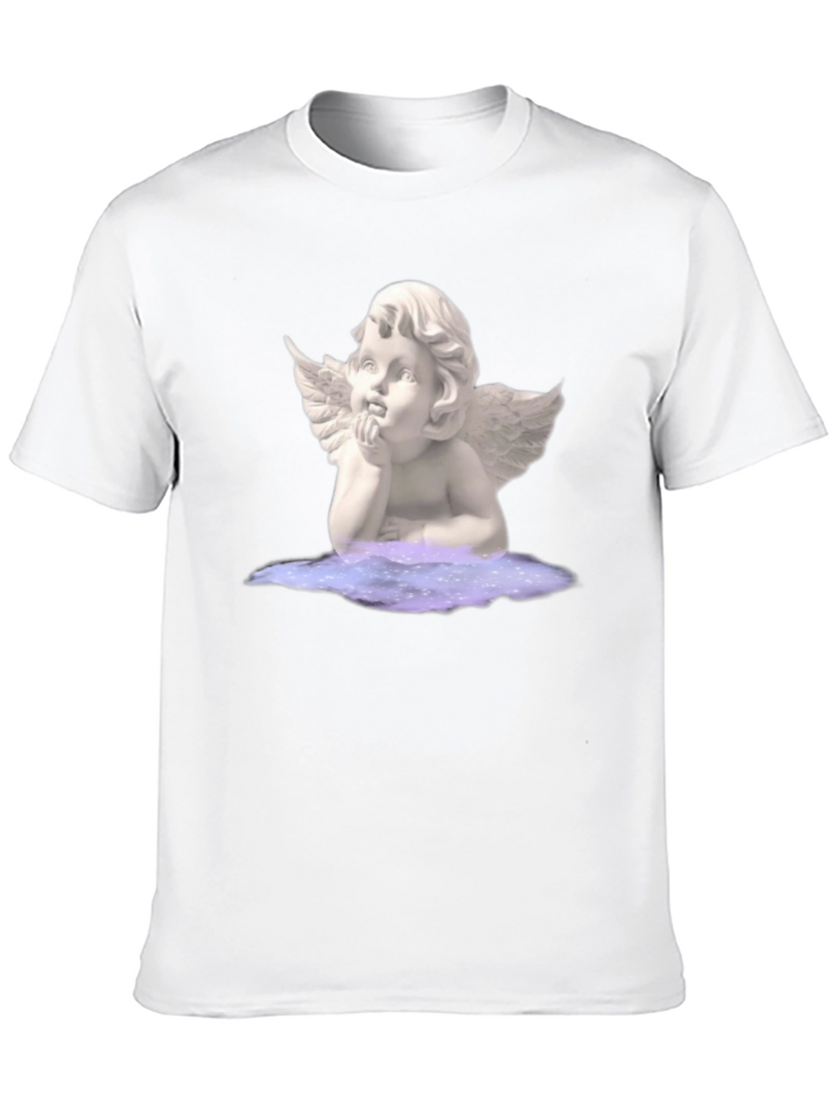 Angel Graphic Tee - Unisex Black T-Shirt