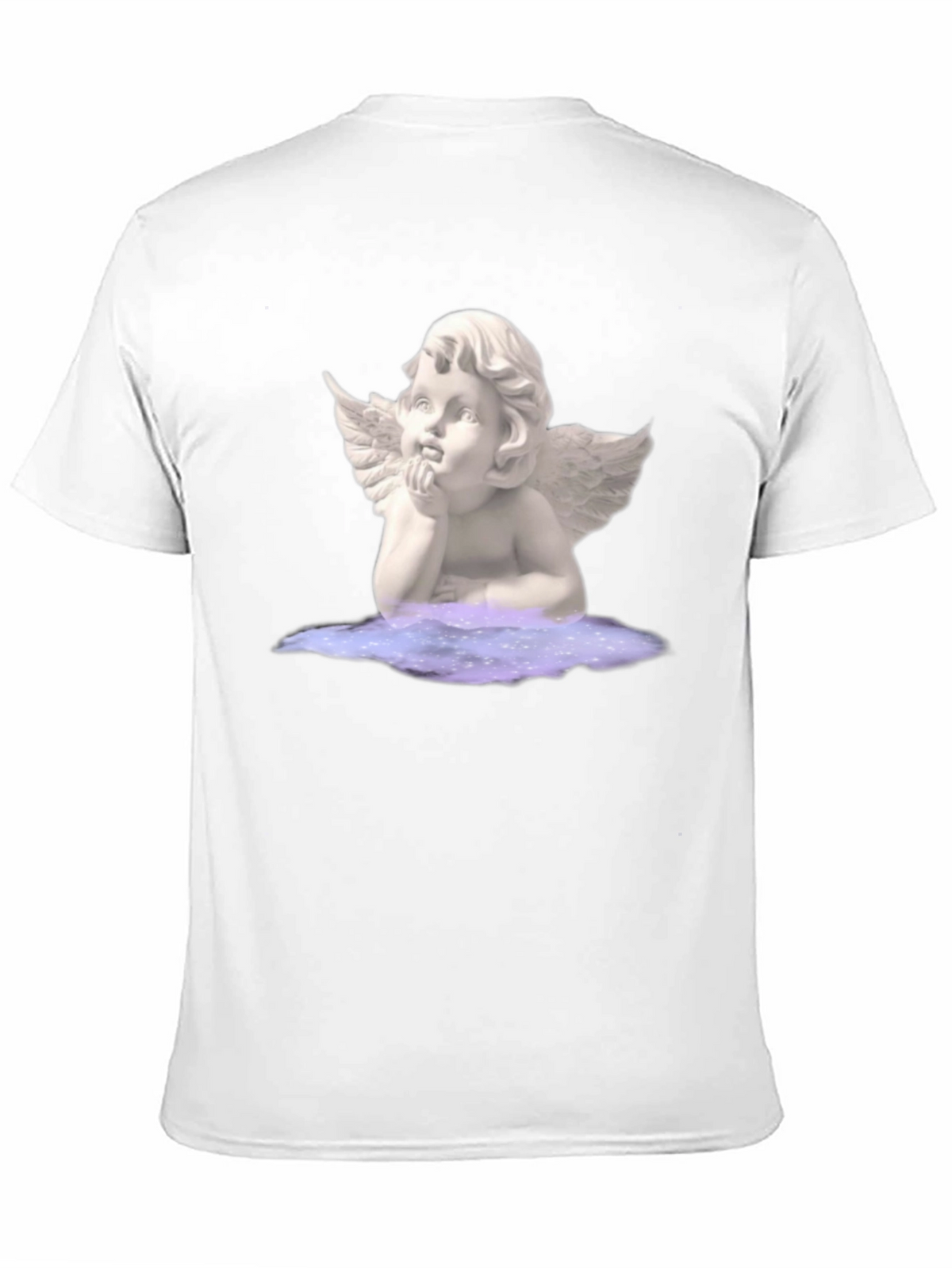 Angel Graphic Tee - Unisex Black T-Shirt