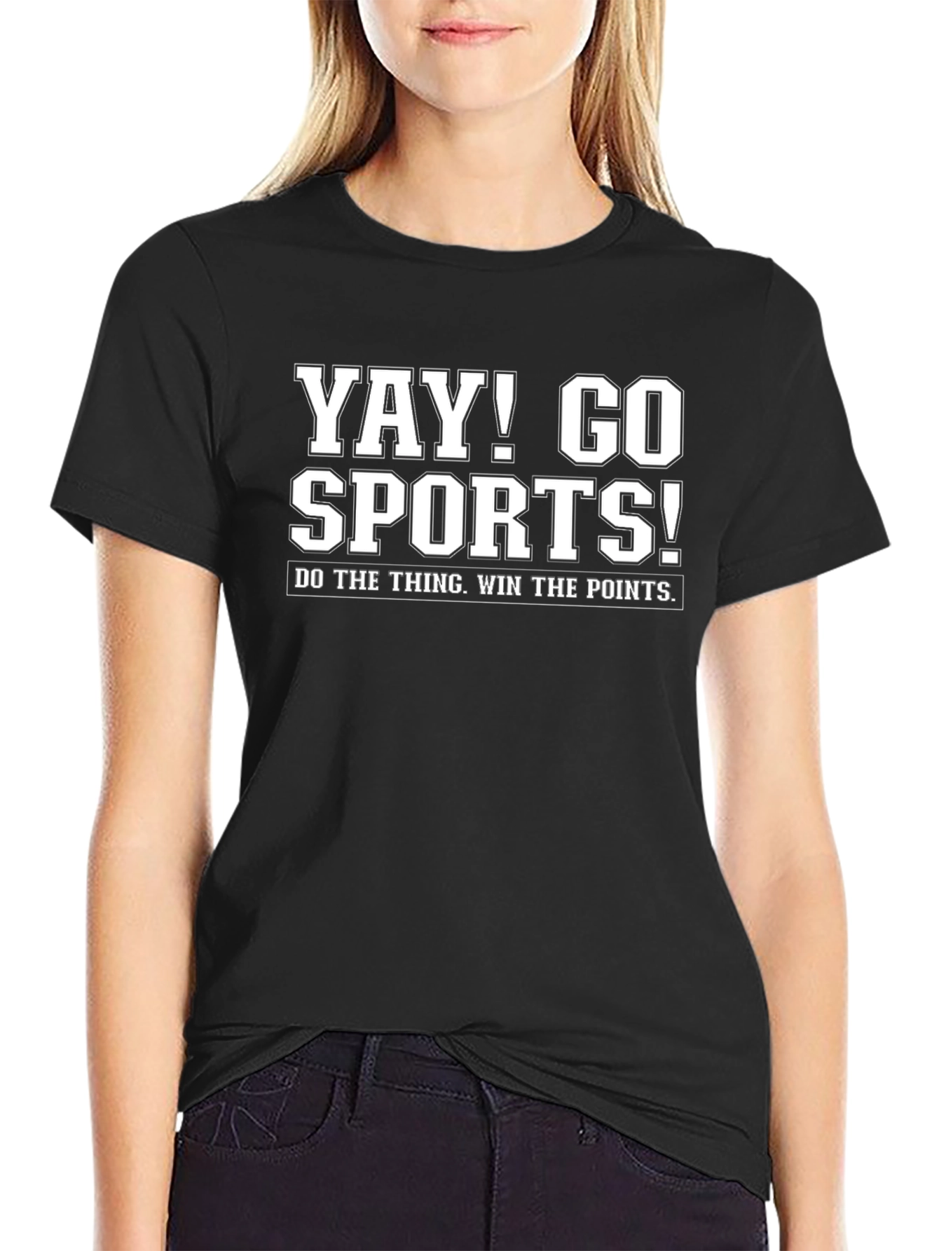 Yay! Go Sports! T-Shirt - Funny Athletic Tee