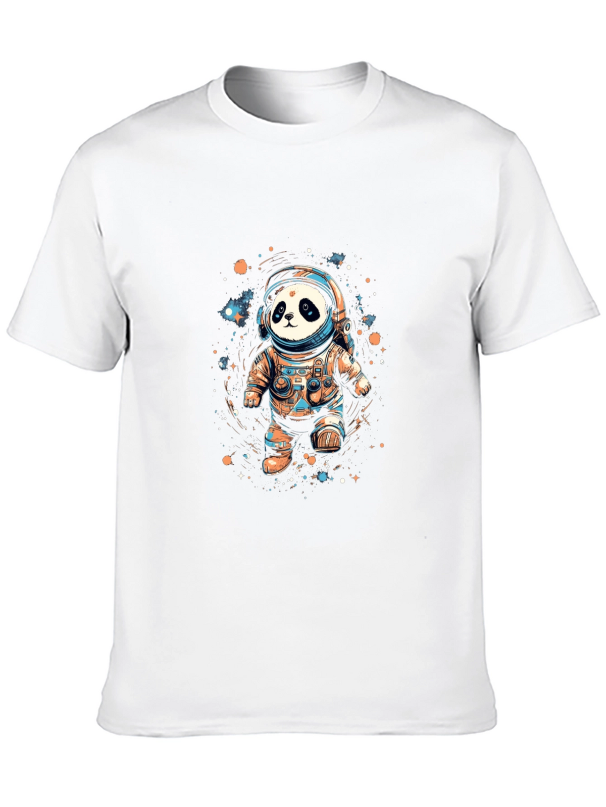 Panda Astronaut Graphic Tee - Space Panda T-Shirt