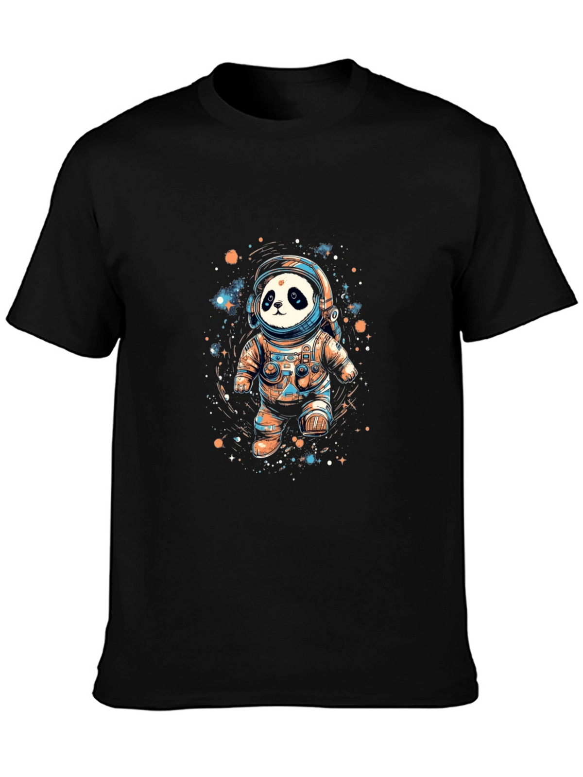 Panda Astronaut Graphic Tee - Space Panda T-Shirt