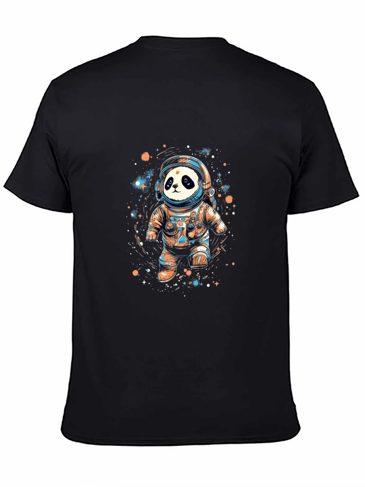 Panda Astronaut Graphic Tee - Space Panda T-Shirt