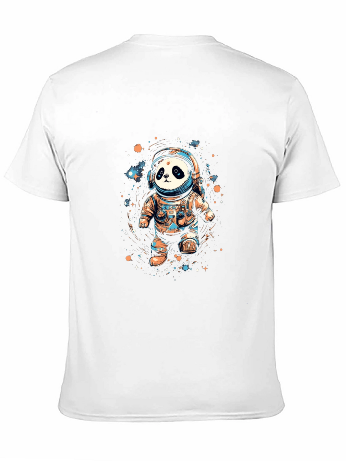 Panda Astronaut Graphic Tee - Space Panda T-Shirt