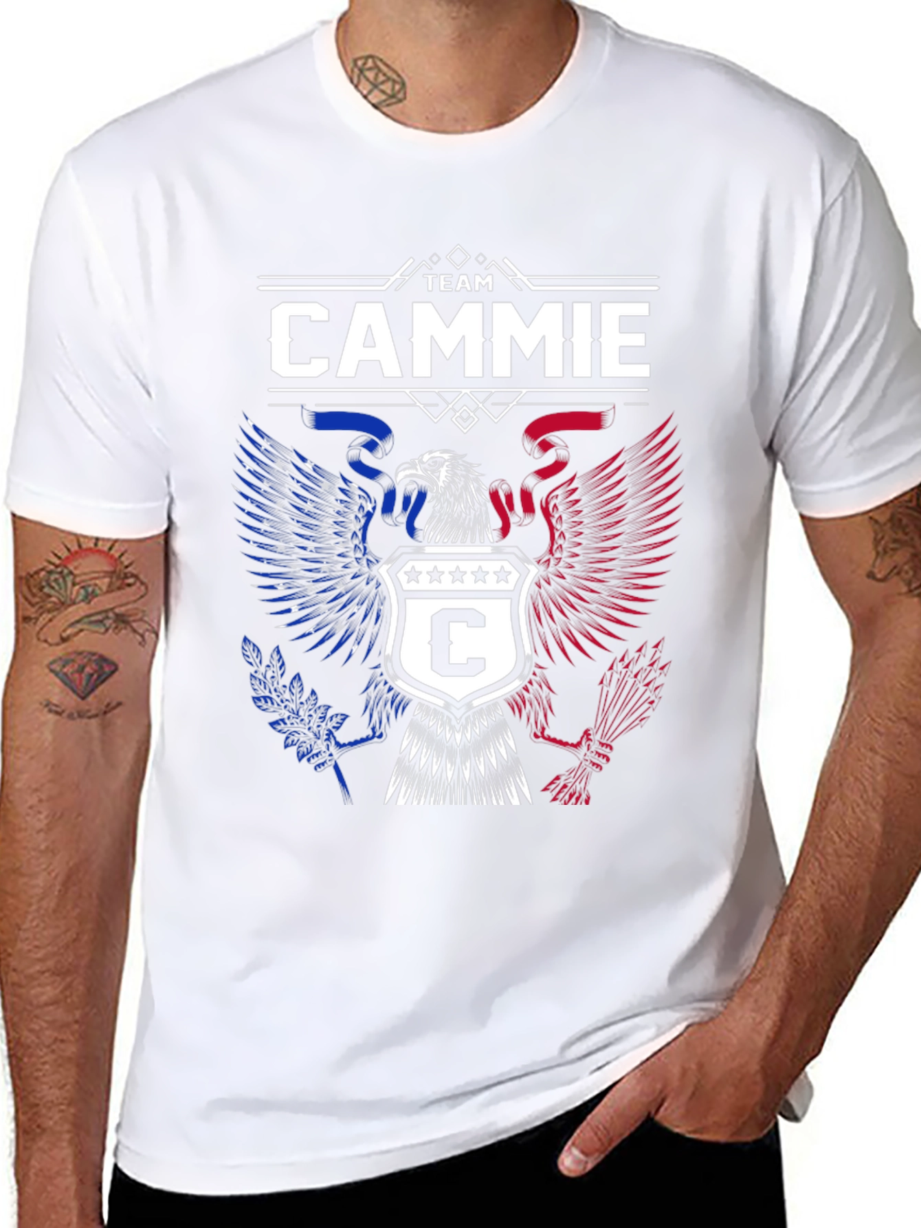 Team Cammie Eagle Graphic T-Shirt