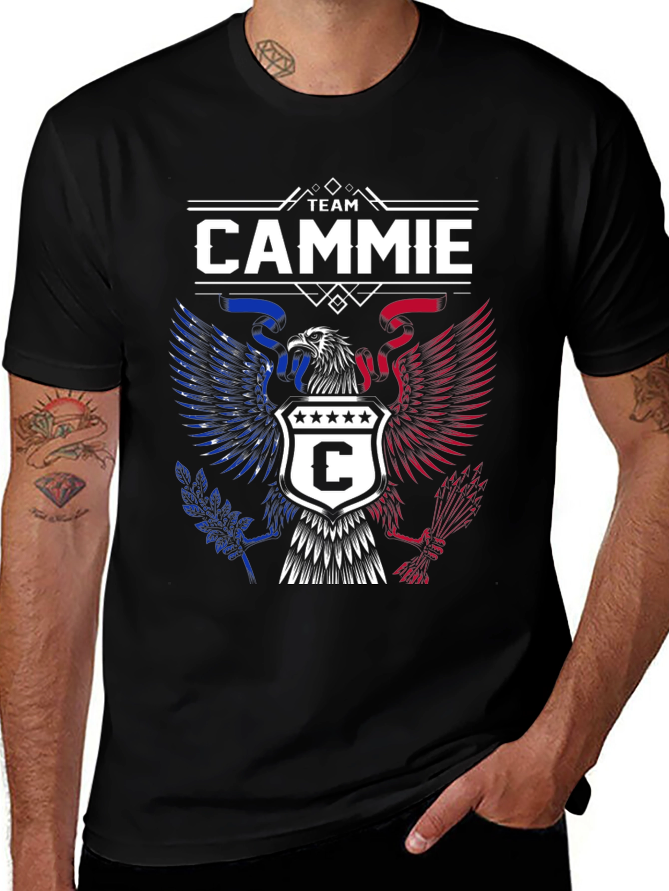 Team Cammie Eagle Graphic T-Shirt
