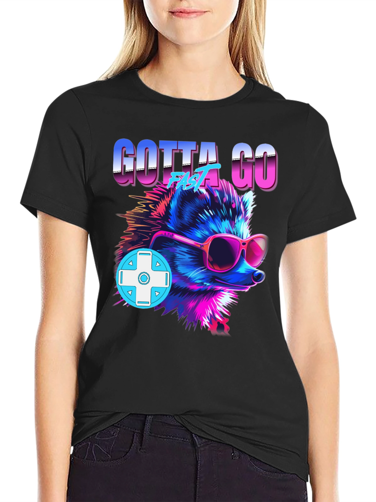 Gotta Go Fast Hedgehog T-Shirt