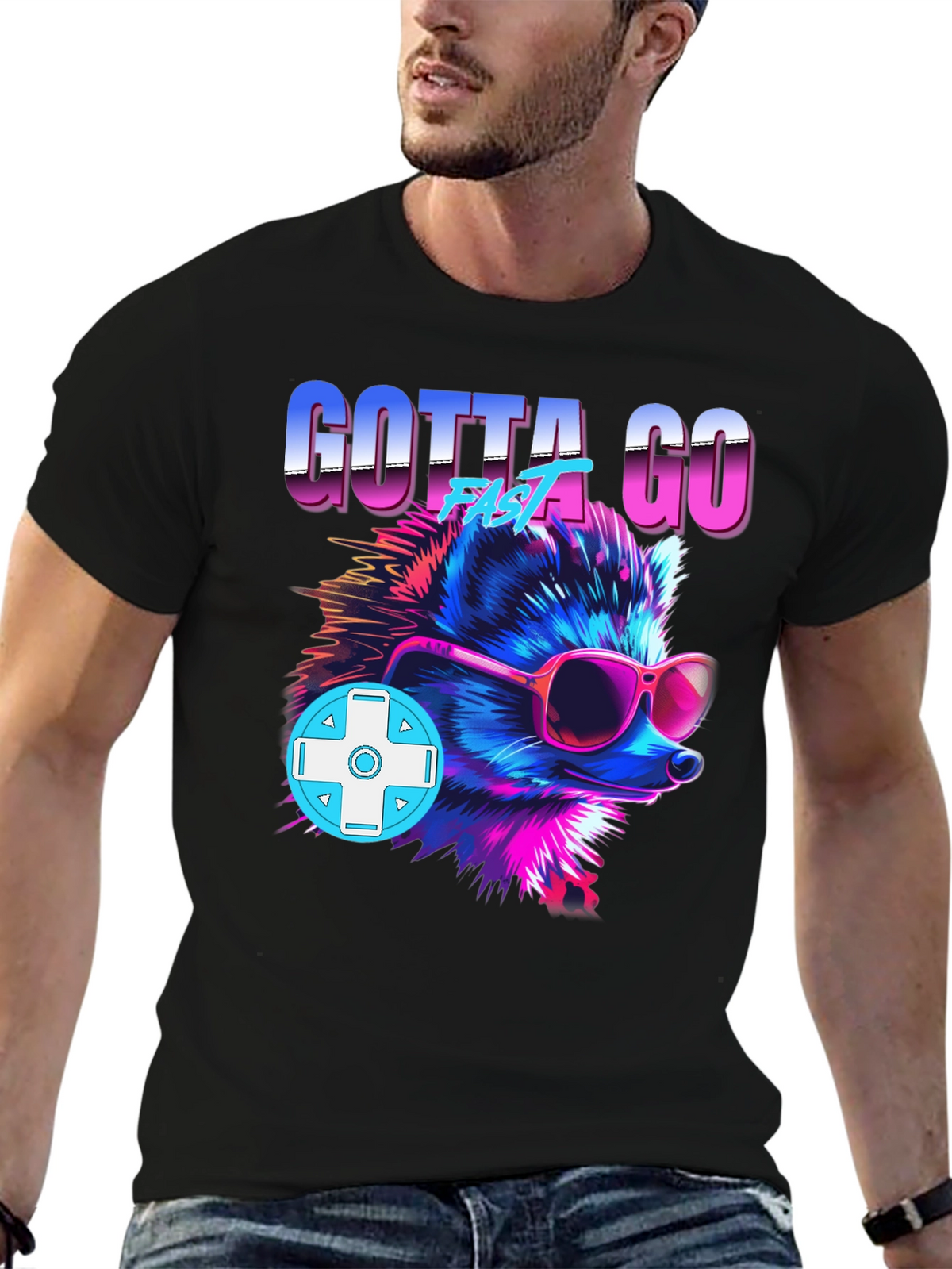Gotta Go Fast Hedgehog T-Shirt