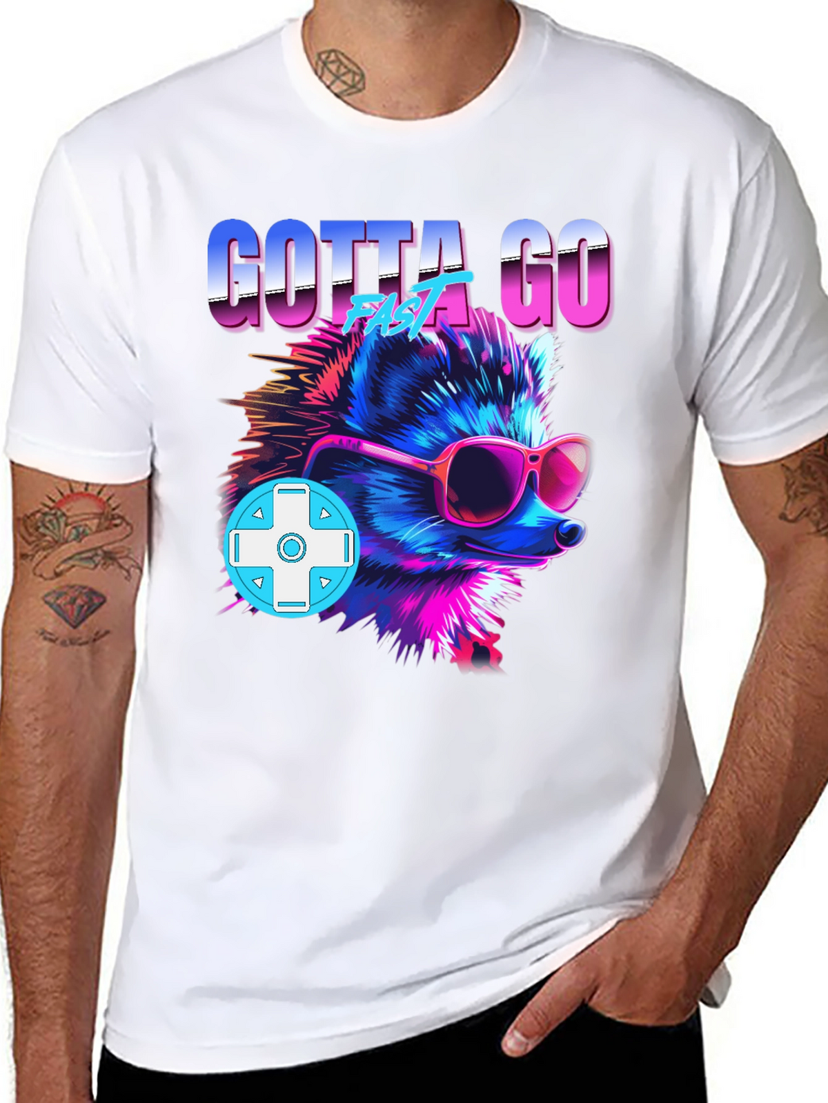 Gotta Go Fast Hedgehog T-Shirt