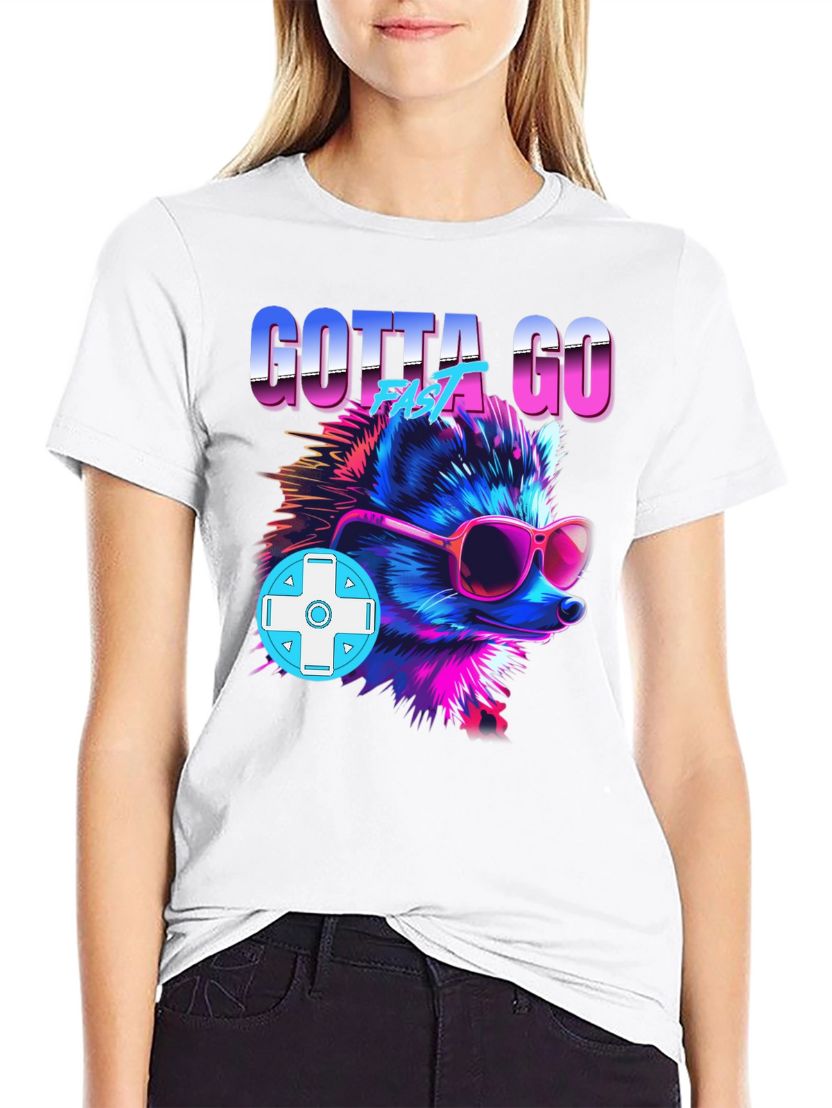 Gotta Go Fast Hedgehog T-Shirt