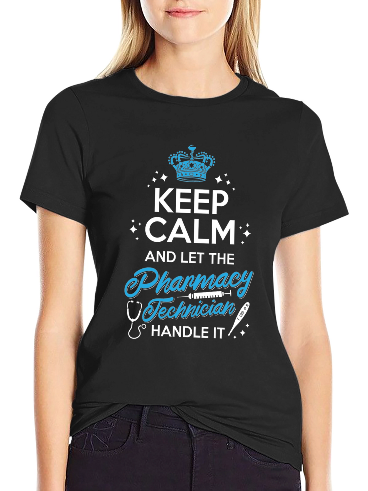 Pharmacy Technician T-Shirt - Keep Calm