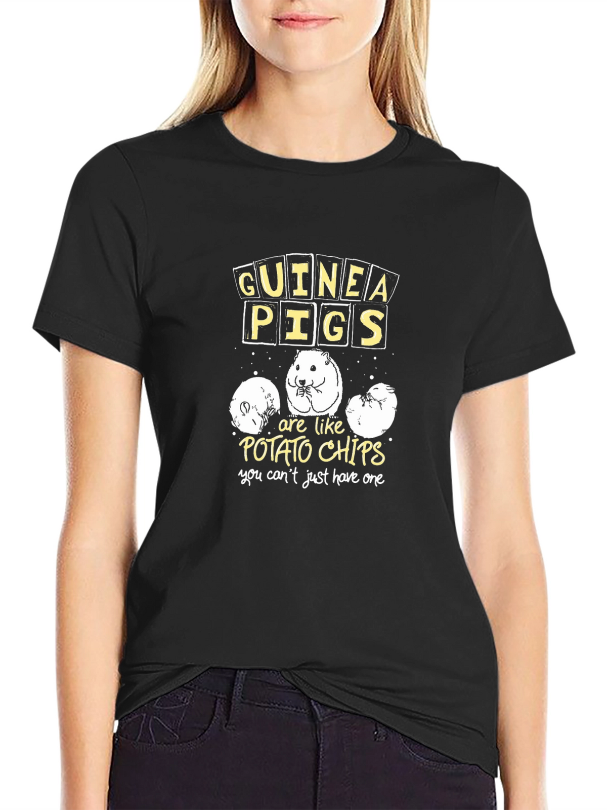 Guinea Pig Potato Chip T-Shirt