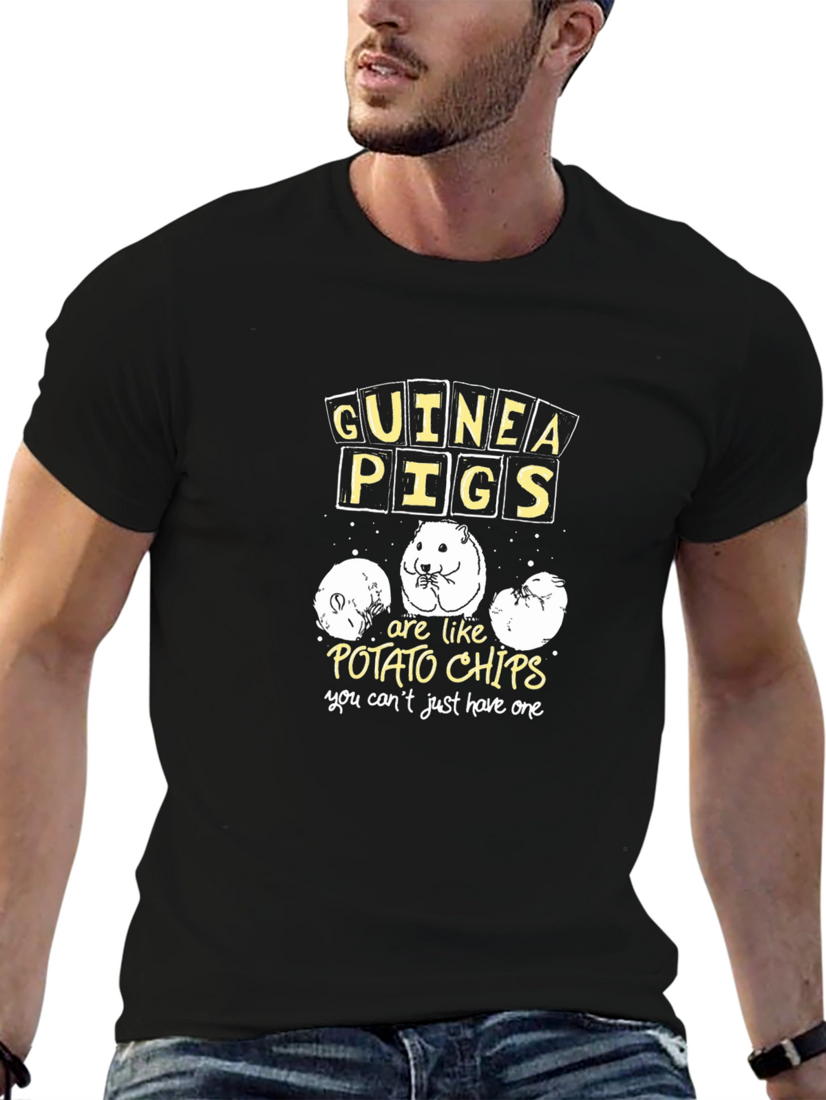 Guinea Pig Potato Chip T-Shirt