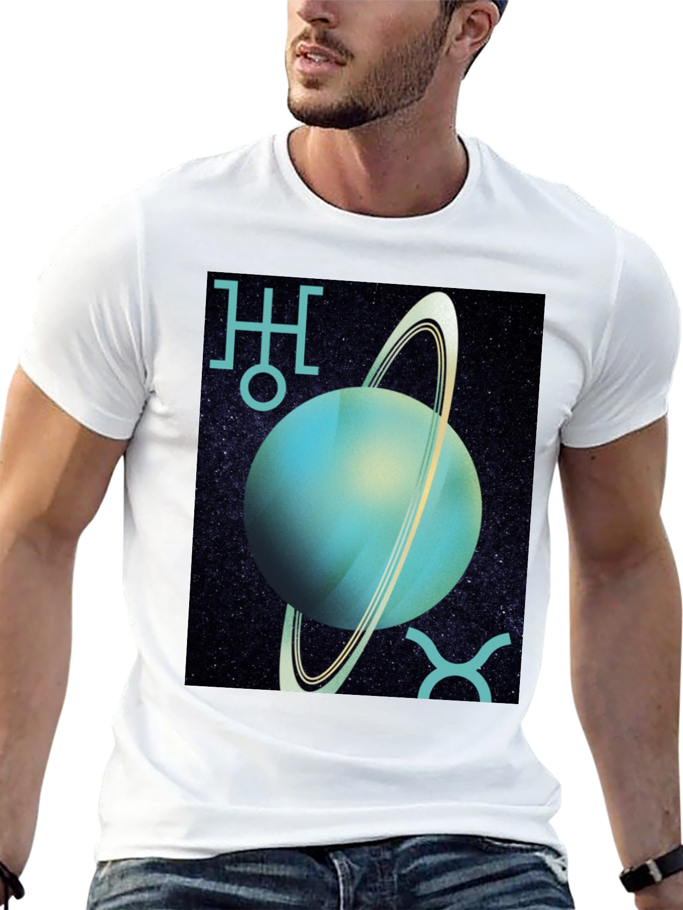 Uranus Astrology T-Shirt: Space Planet Tee