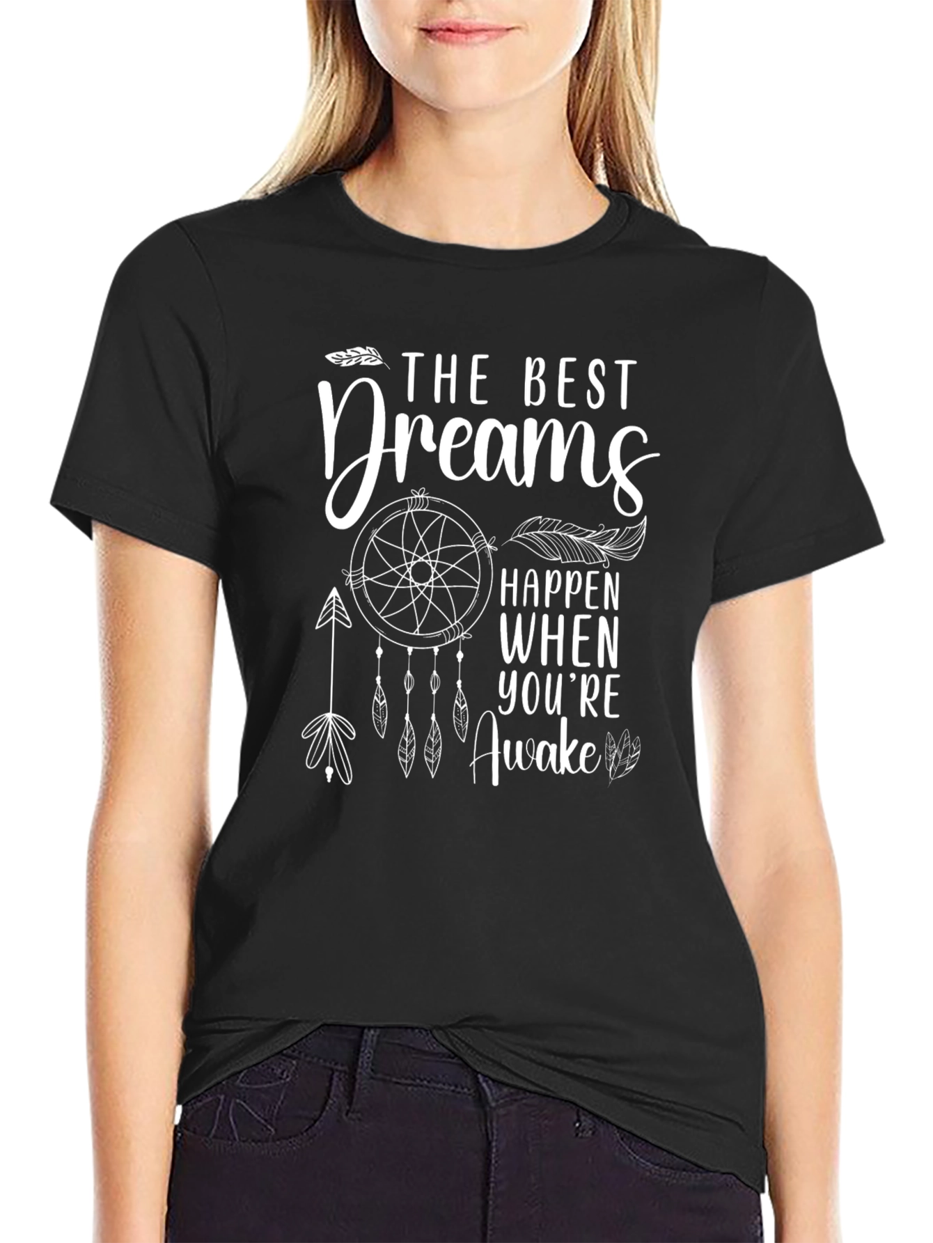 Dreamer Graphic Tee - Inspiring Print