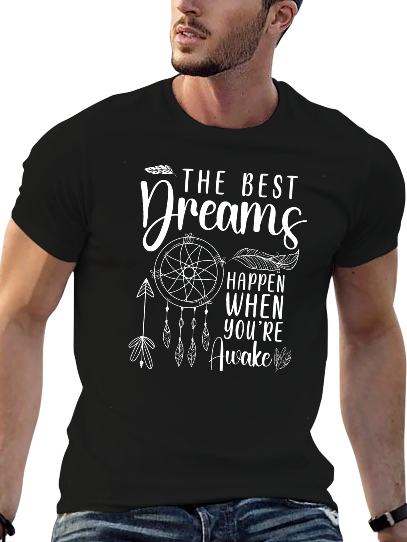 Dreamer Graphic Tee - Inspiring Print