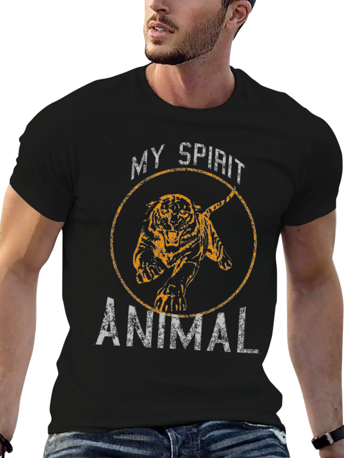 My Spirit Animal Tiger Graphic Tee