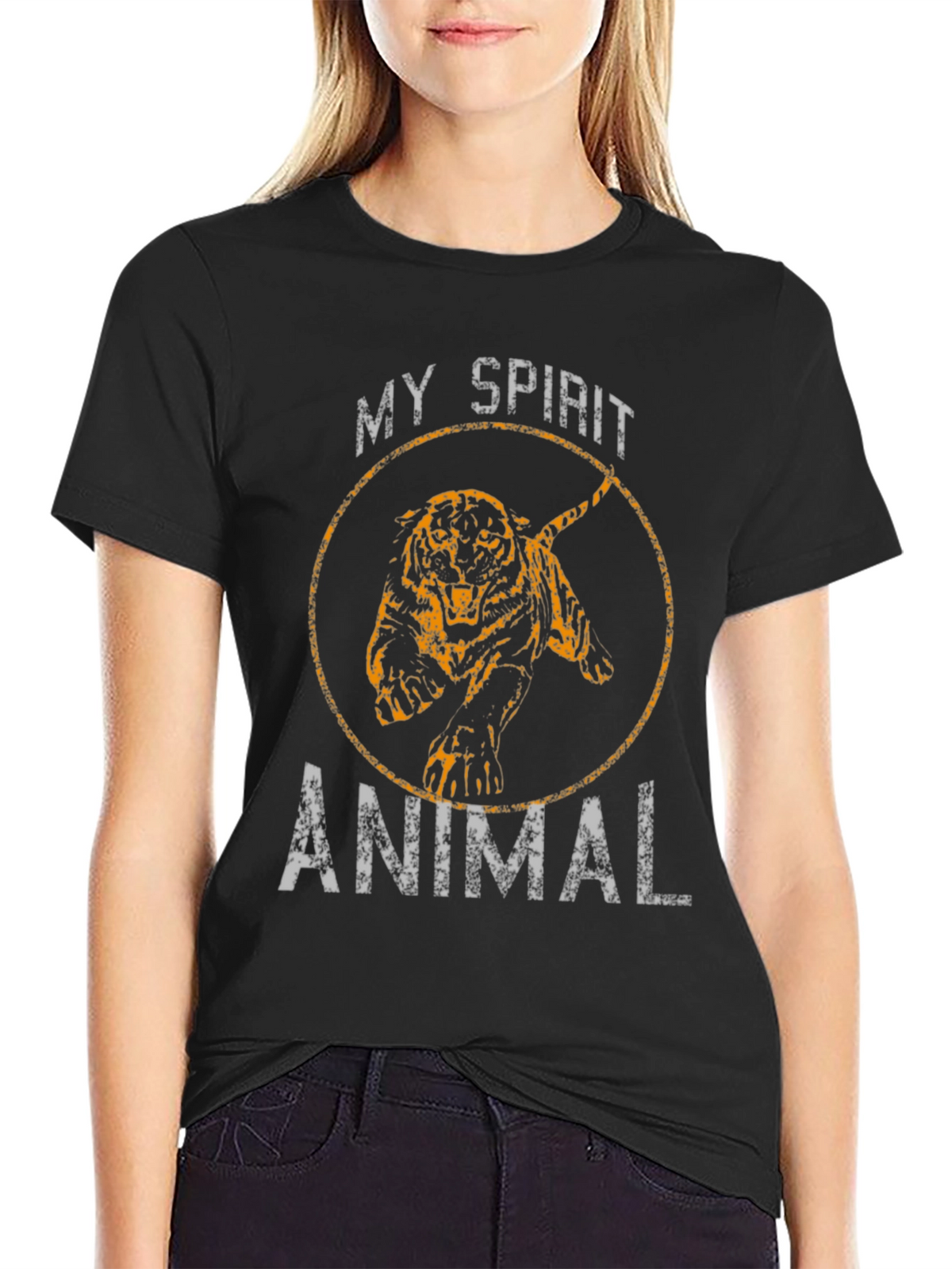My Spirit Animal Tiger Graphic Tee